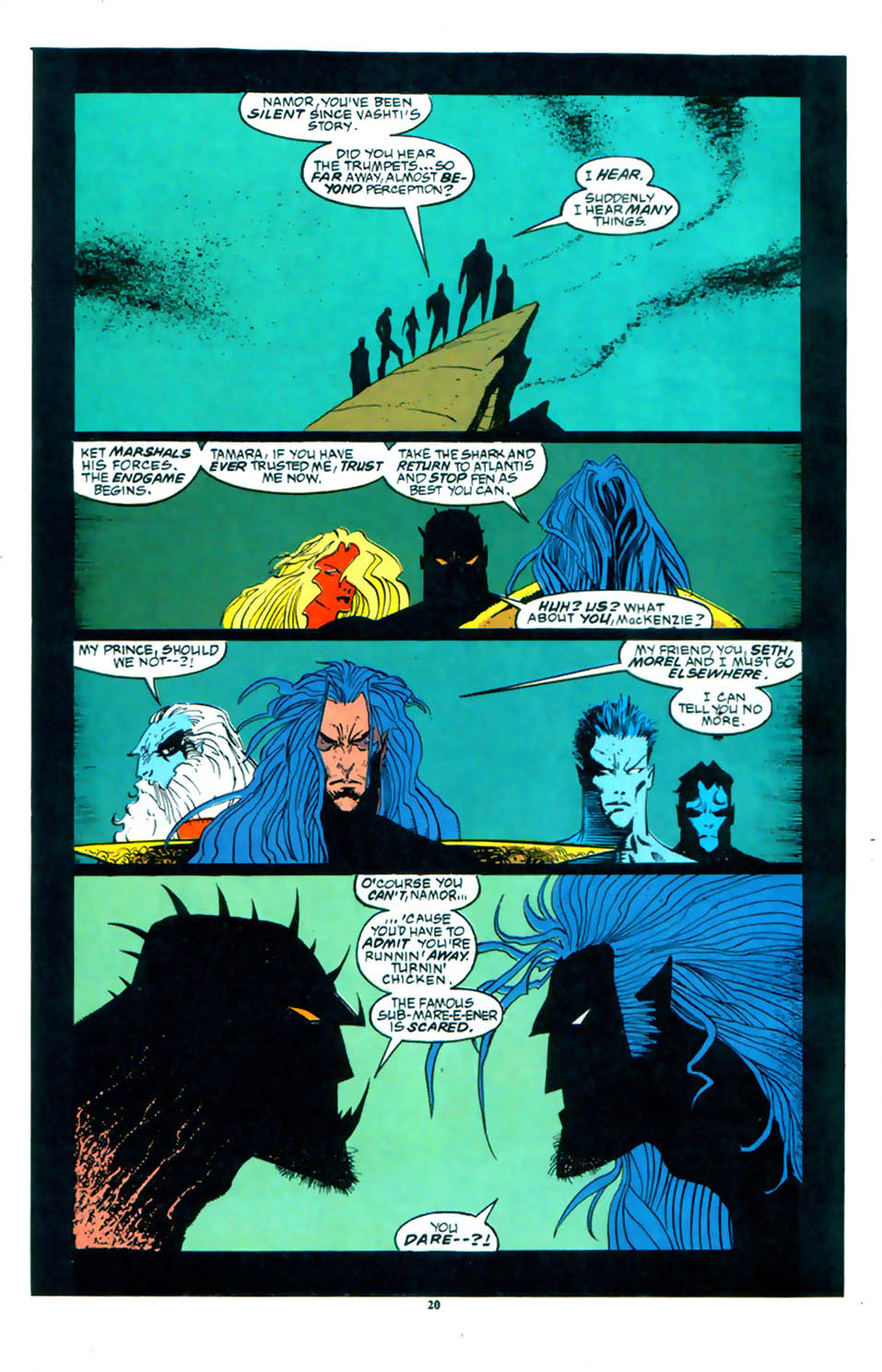 Read online Namor, The Sub-Mariner comic -  Issue #38 - 16