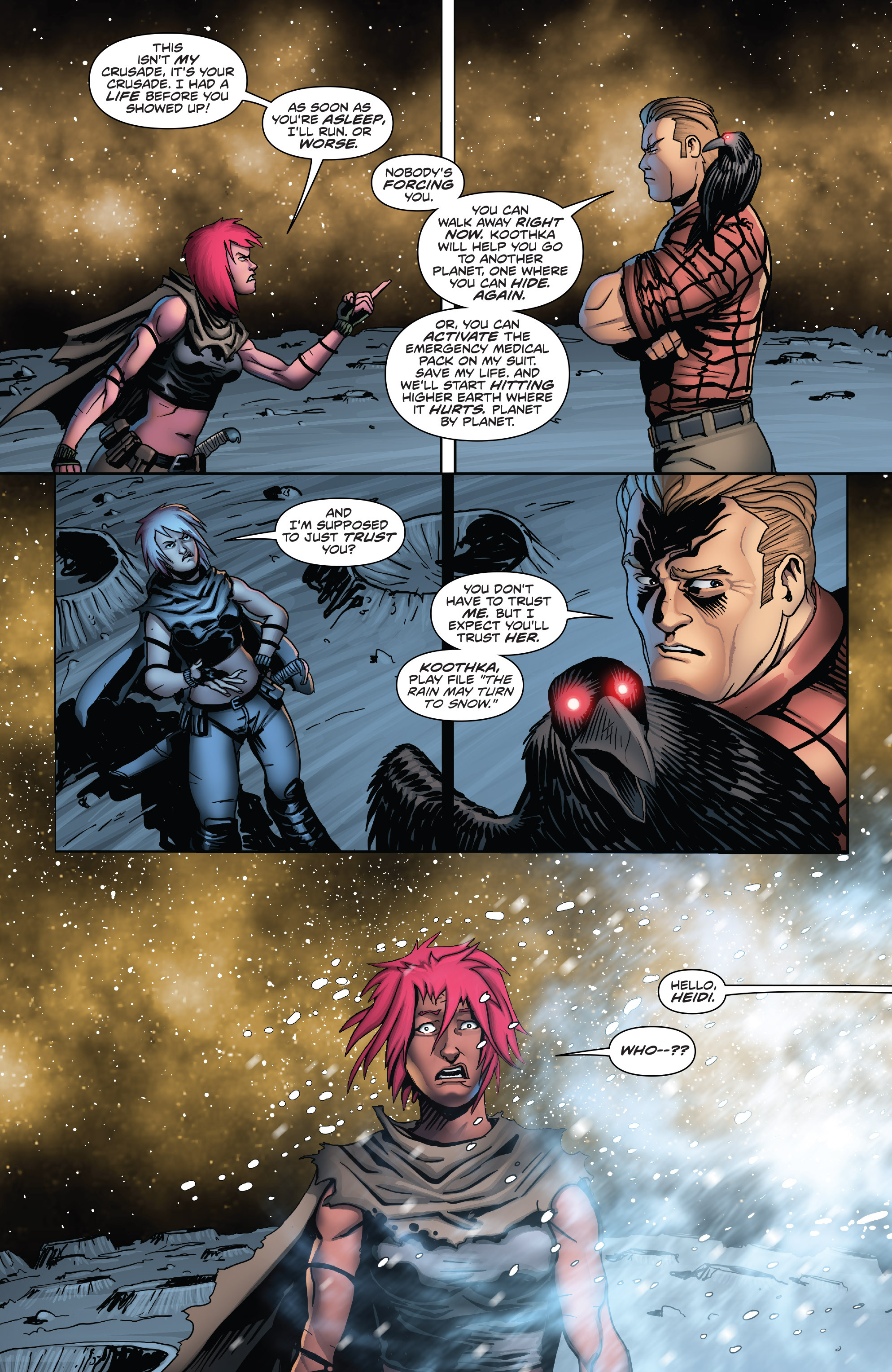 Read online Higher Earth comic -  Issue # _TPB - 85