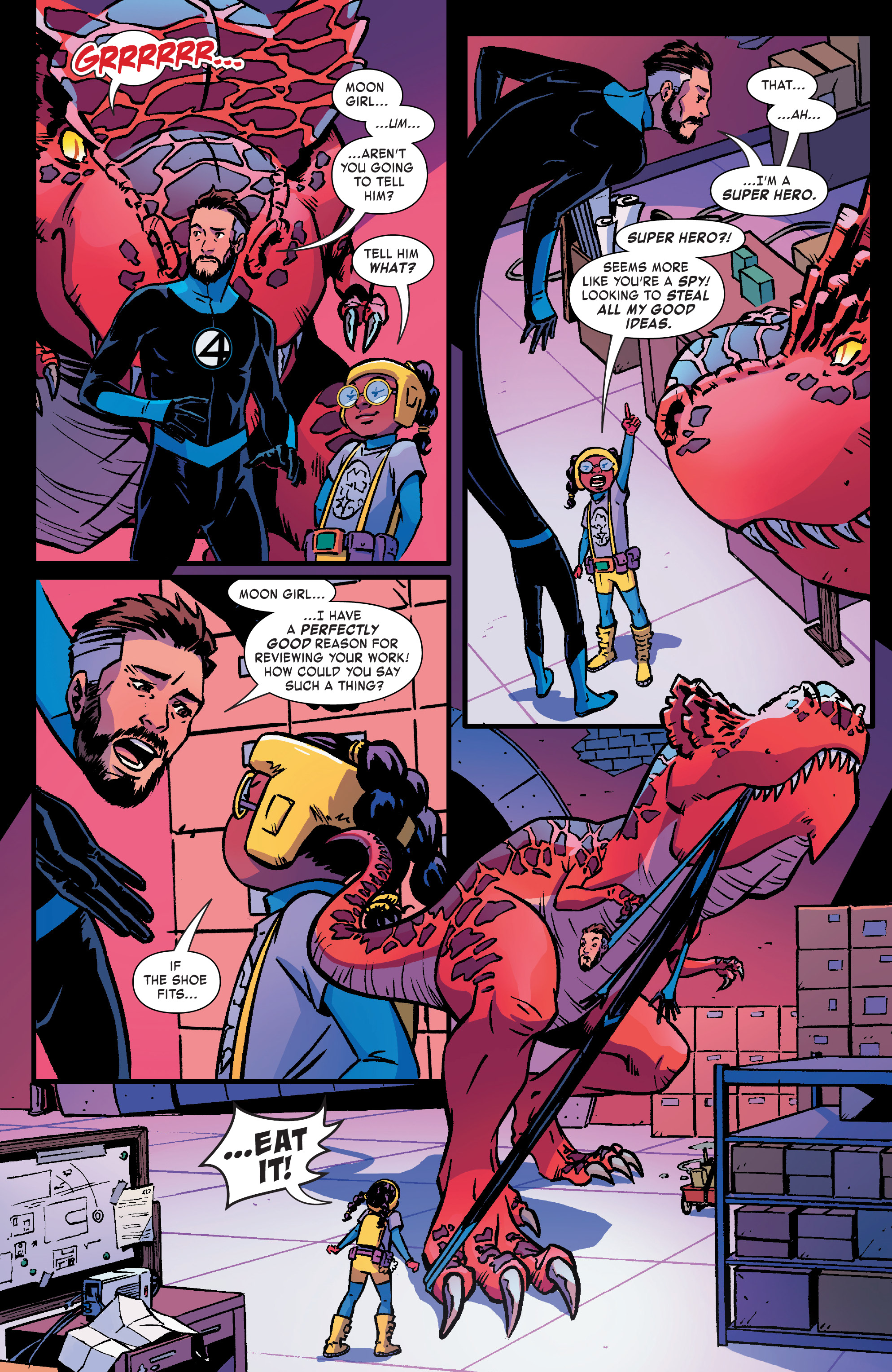 Read online Moon Girl And Devil Dinosaur comic -  Issue #46 - 7