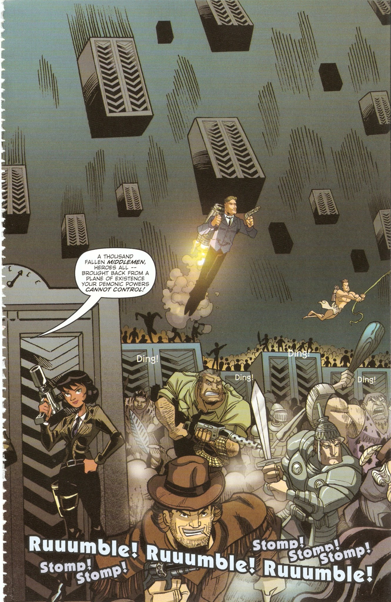Read online The Middleman: The Doomsday Armageddon Apocalypse comic -  Issue # TPB - 56