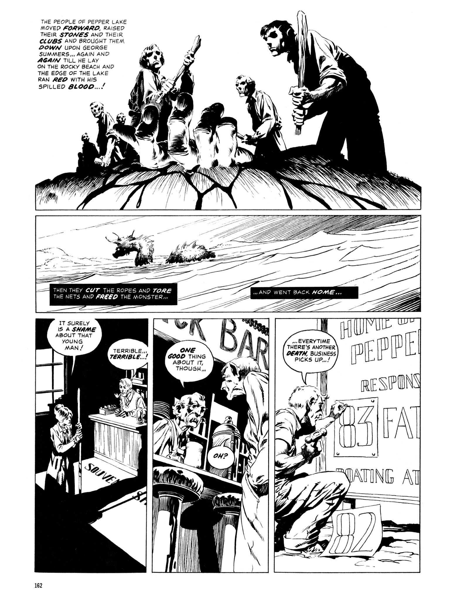 Read online Eerie Archives comic -  Issue # TPB 12 - 163
