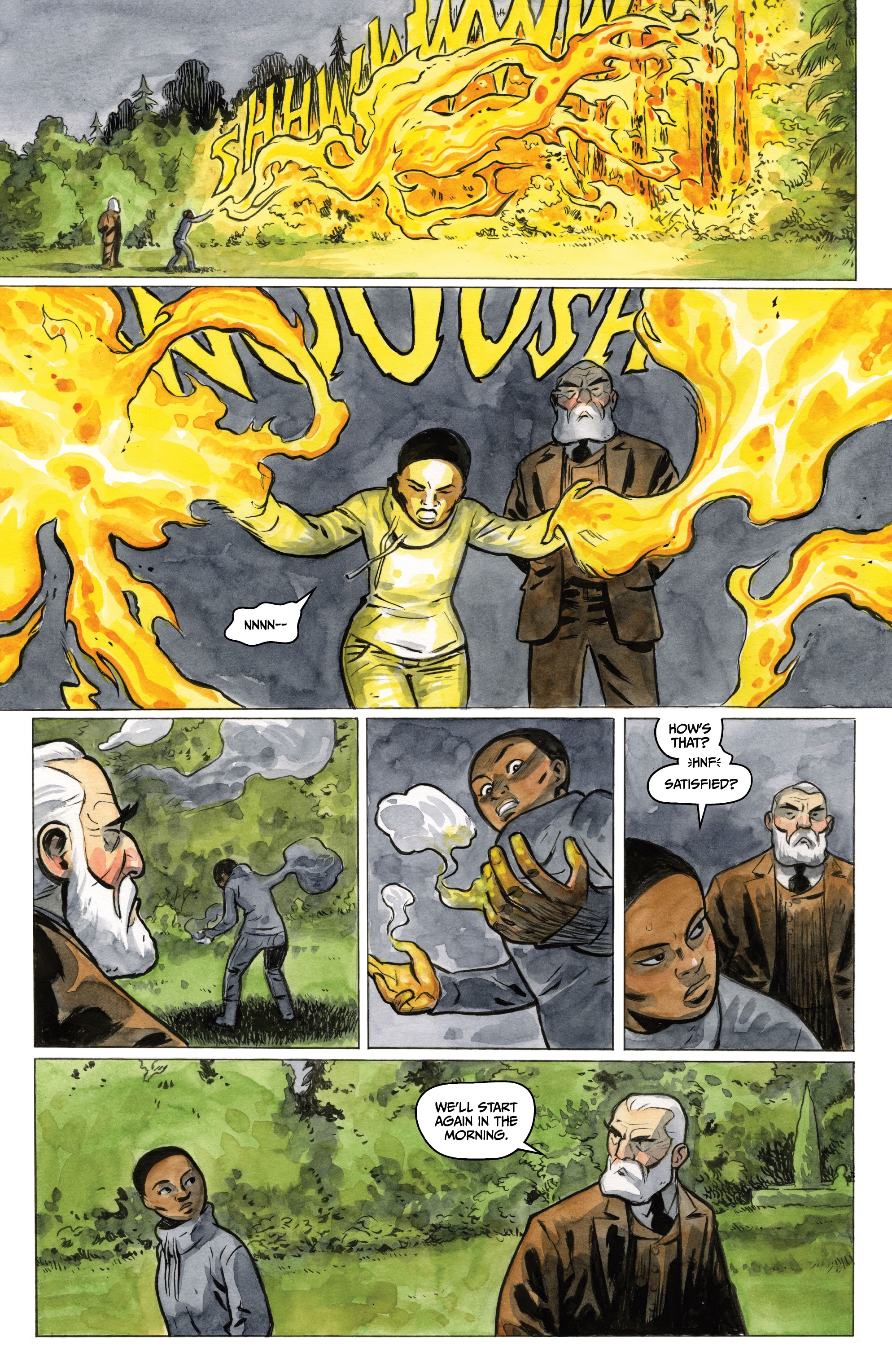 Read online Manor Black: Fire in the Blood comic -  Issue #1 - 6