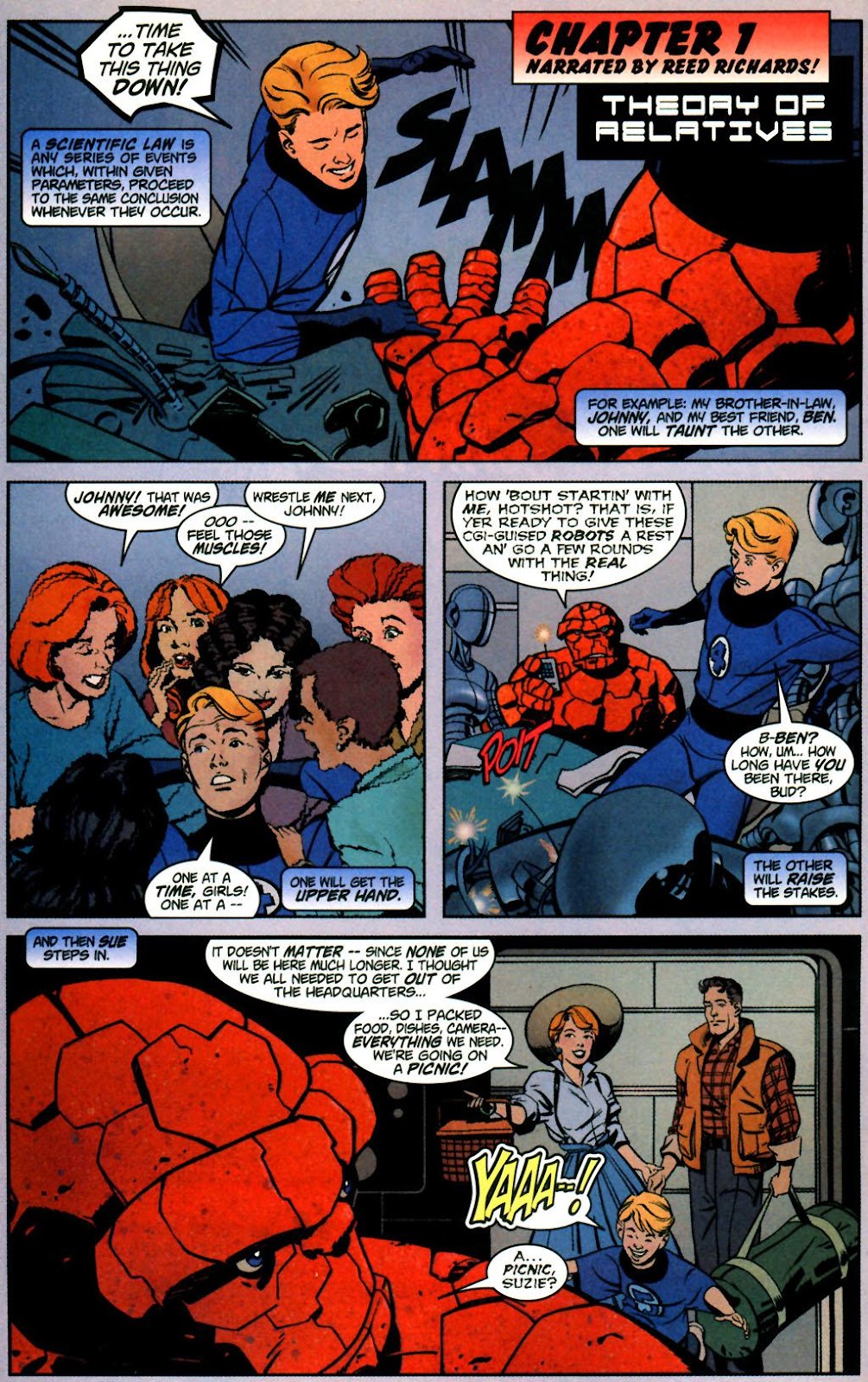 Read online Marvels Comics: Spider-Man comic -  Issue #Marvels Comics Fantastic Four - 3