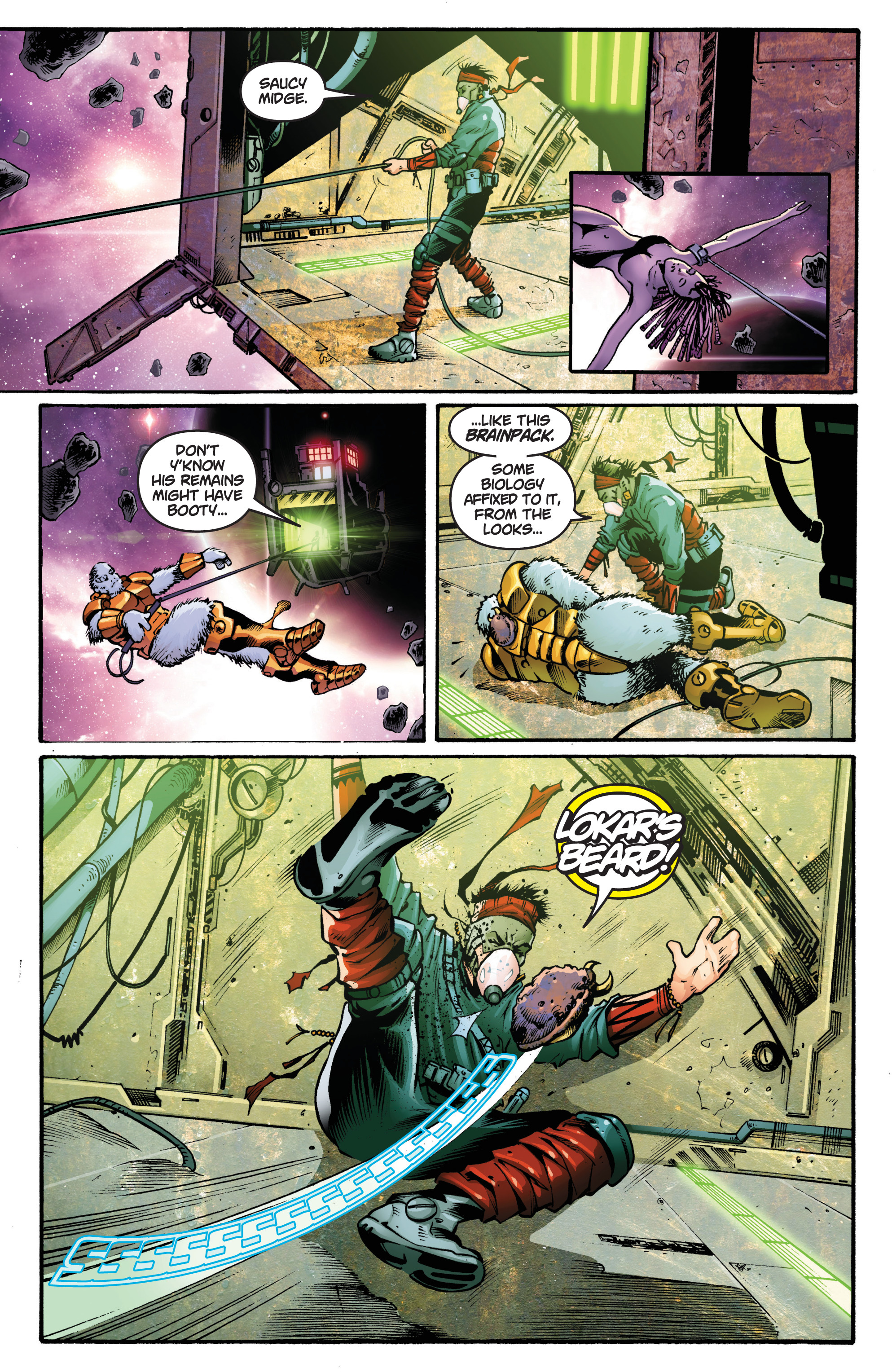 Read online Swashbucklers: The Saga Continues comic -  Issue # _TPB 1 - 13