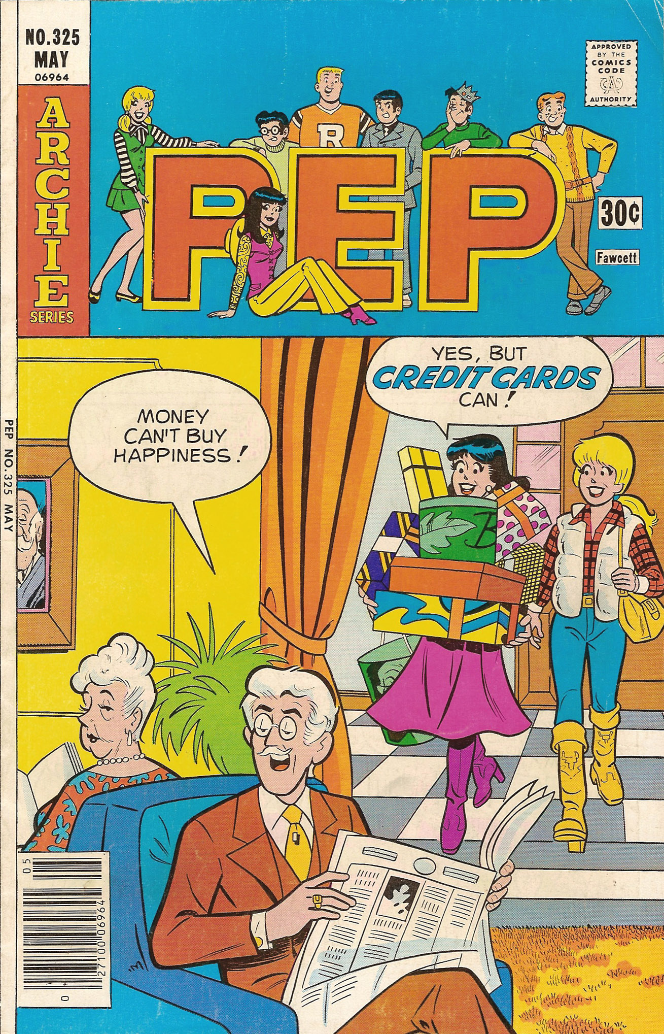 Read online Pep Comics comic -  Issue #325 - 1