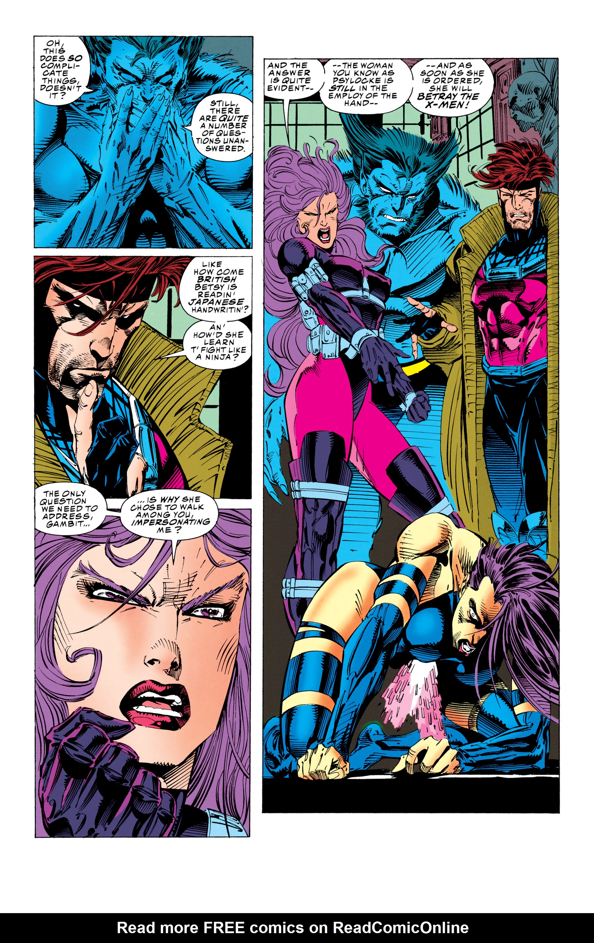 Read online X-Men (1991) comic -  Issue #22 - 17