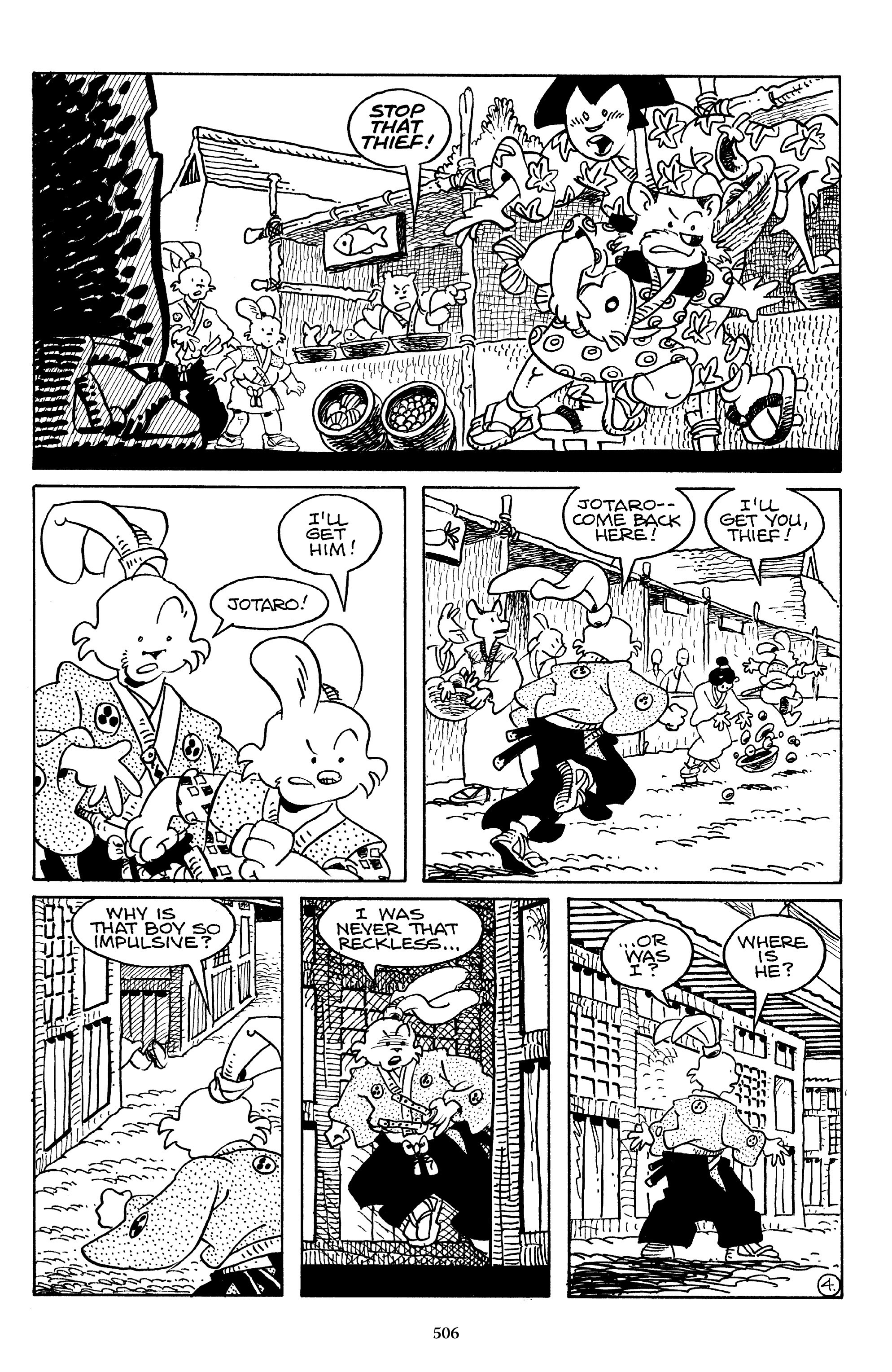 Read online The Usagi Yojimbo Saga comic -  Issue # TPB 4 - 502
