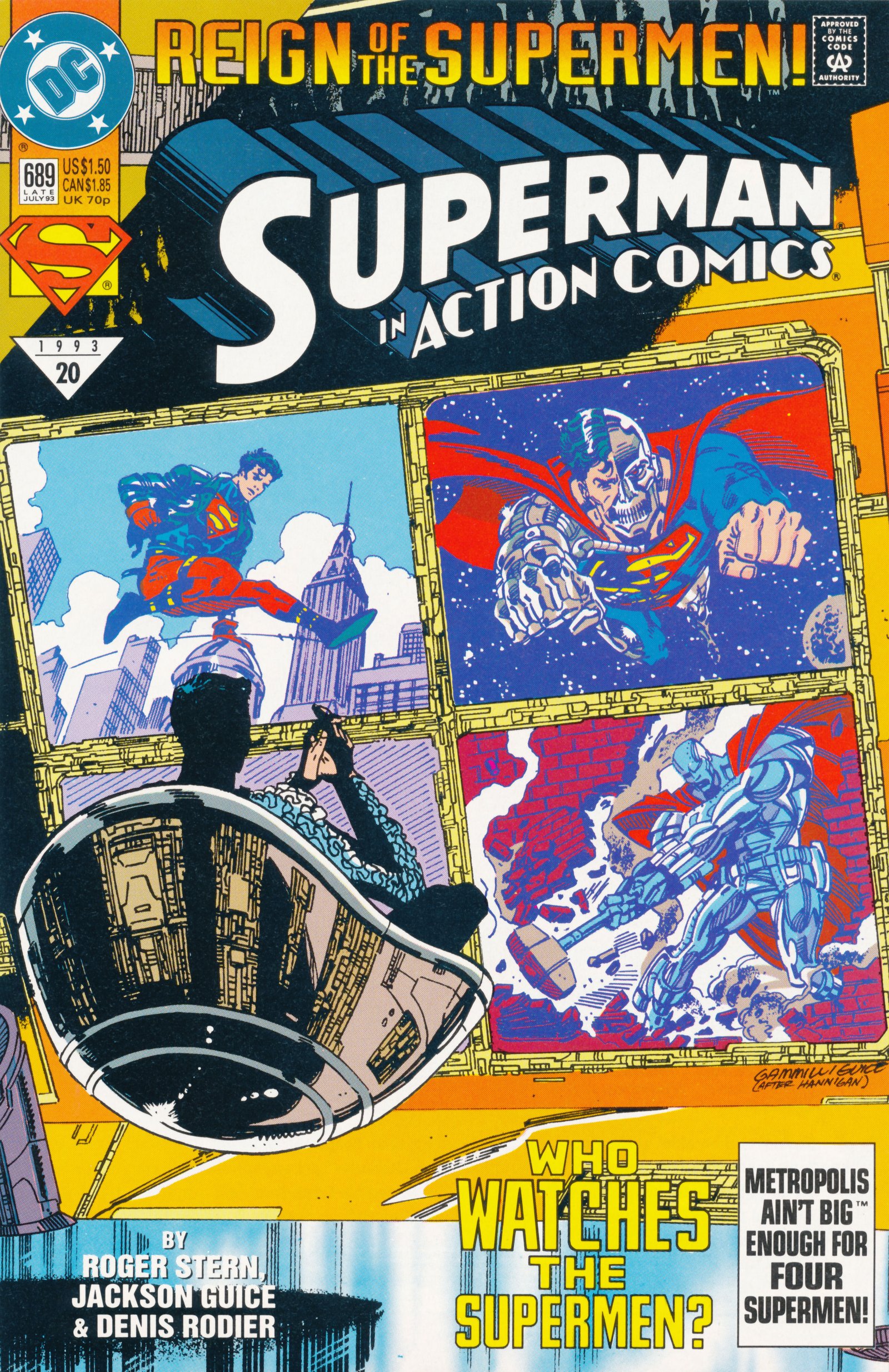 Read online Action Comics (1938) comic -  Issue #689 - 1