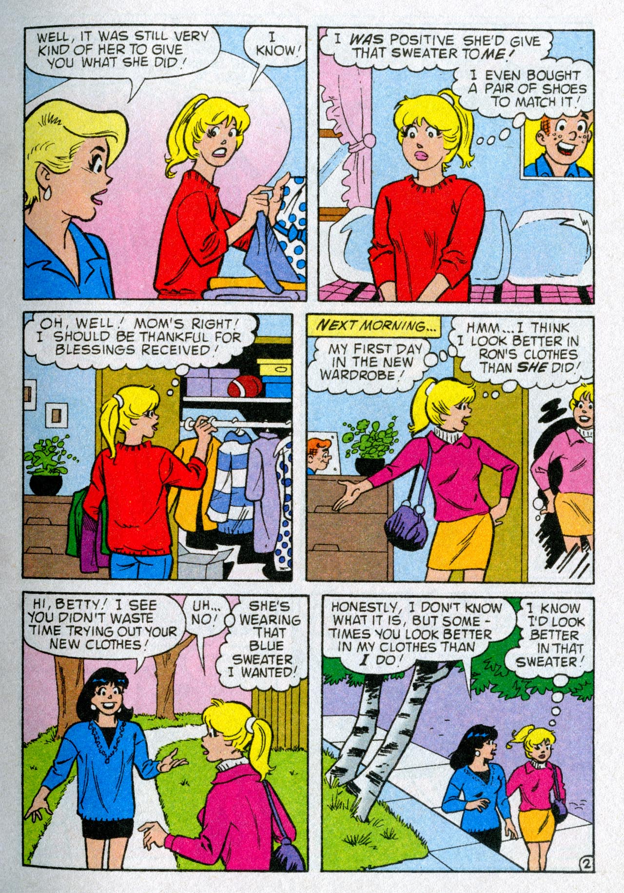 Read online Betty and Veronica Double Digest comic -  Issue #242 - 127