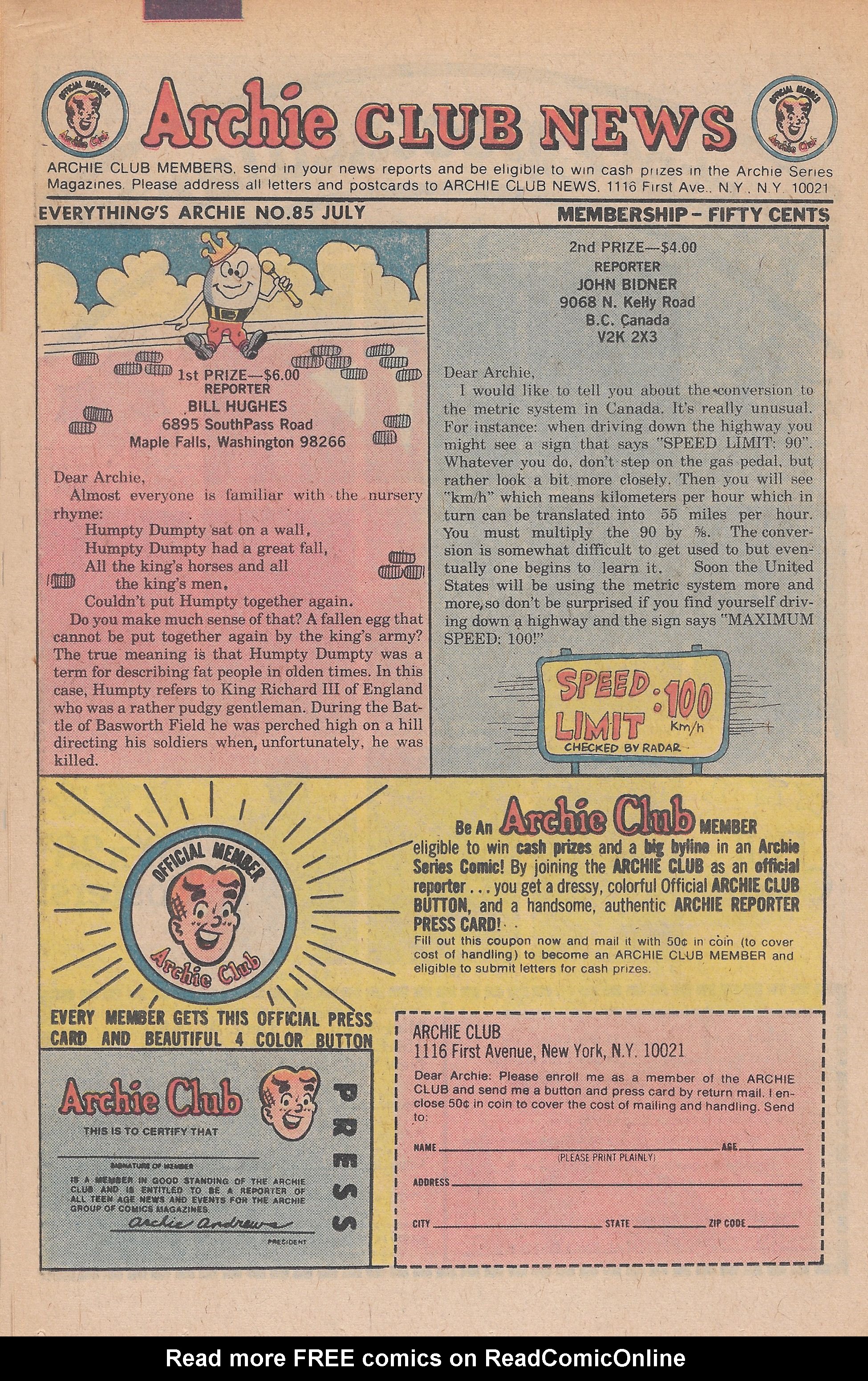 Read online Everything's Archie comic -  Issue #85 - 26