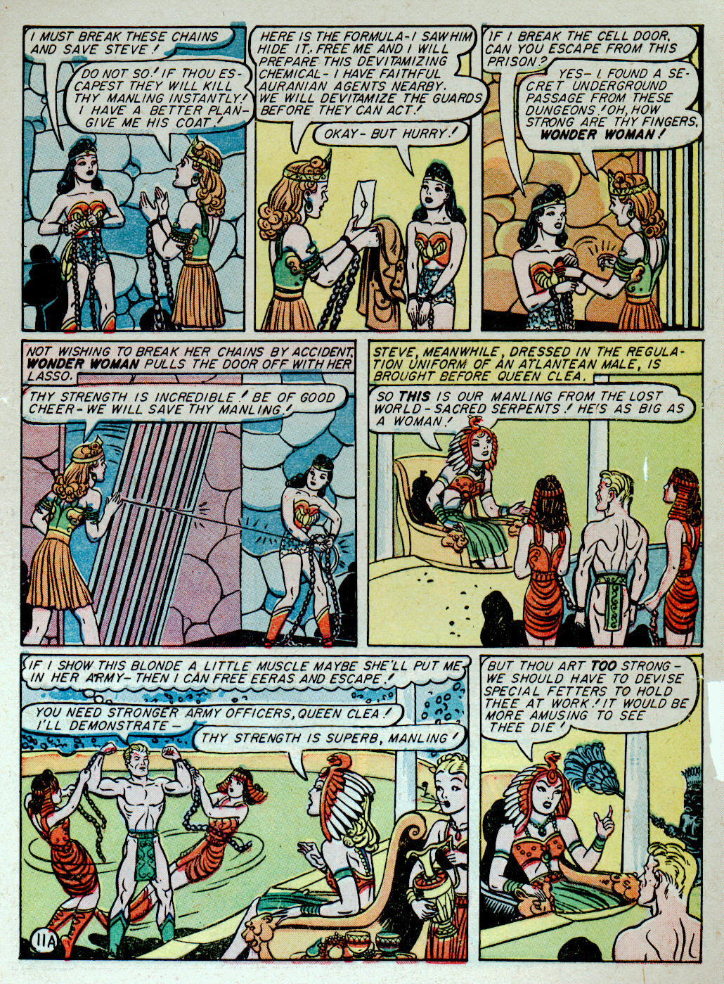 Read online Wonder Woman (1942) comic -  Issue #8 - 13