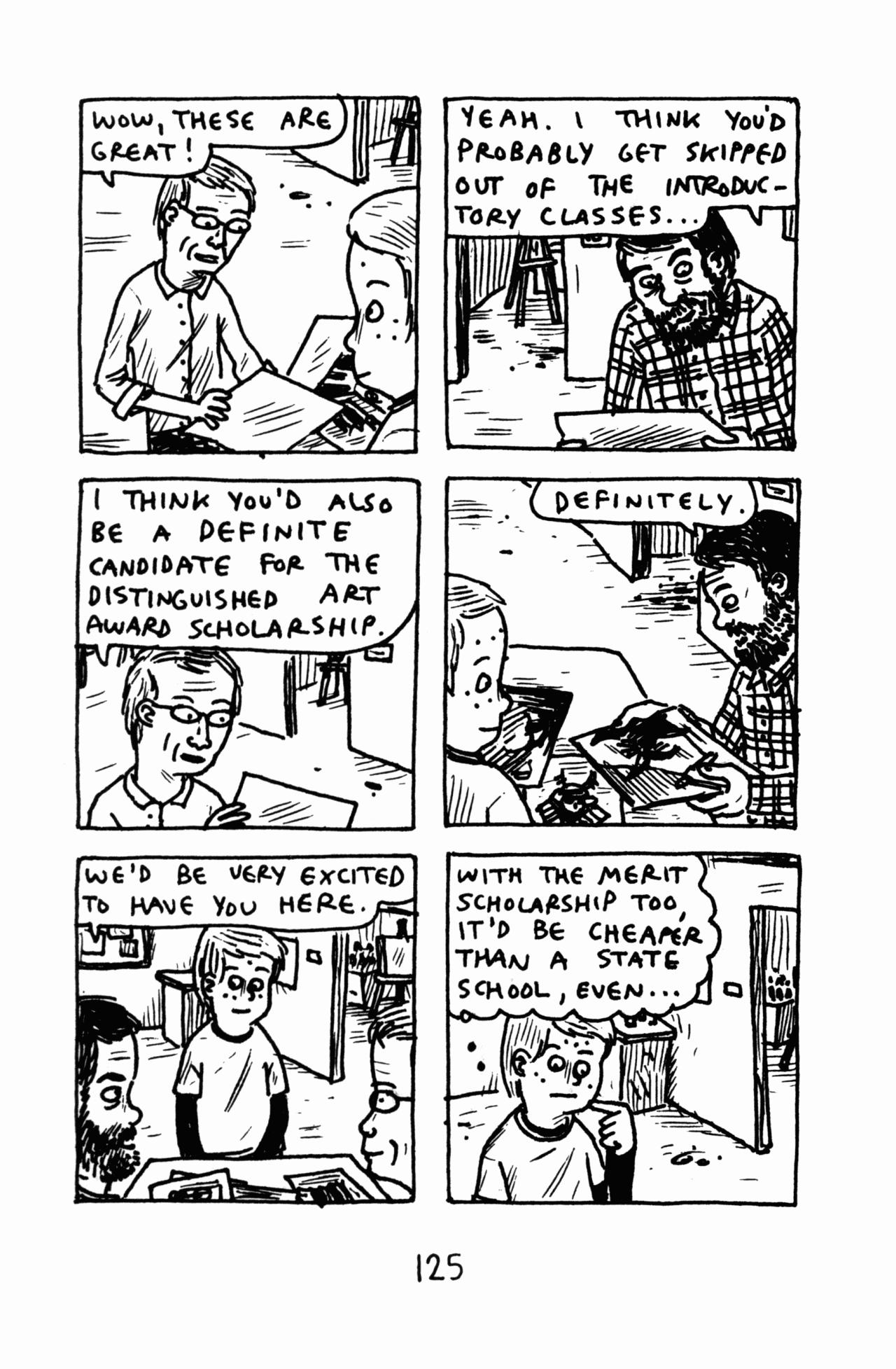 Read online Funny Misshapen Body: A Memoir comic -  Issue # TPB (Part 2) - 26