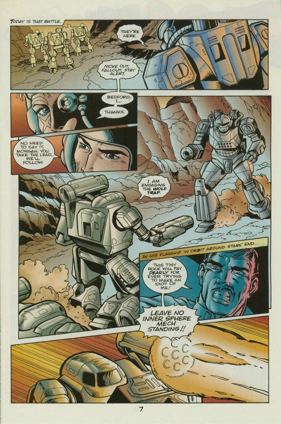 Read online Battletech: Fallout comic -  Issue #4 - 8