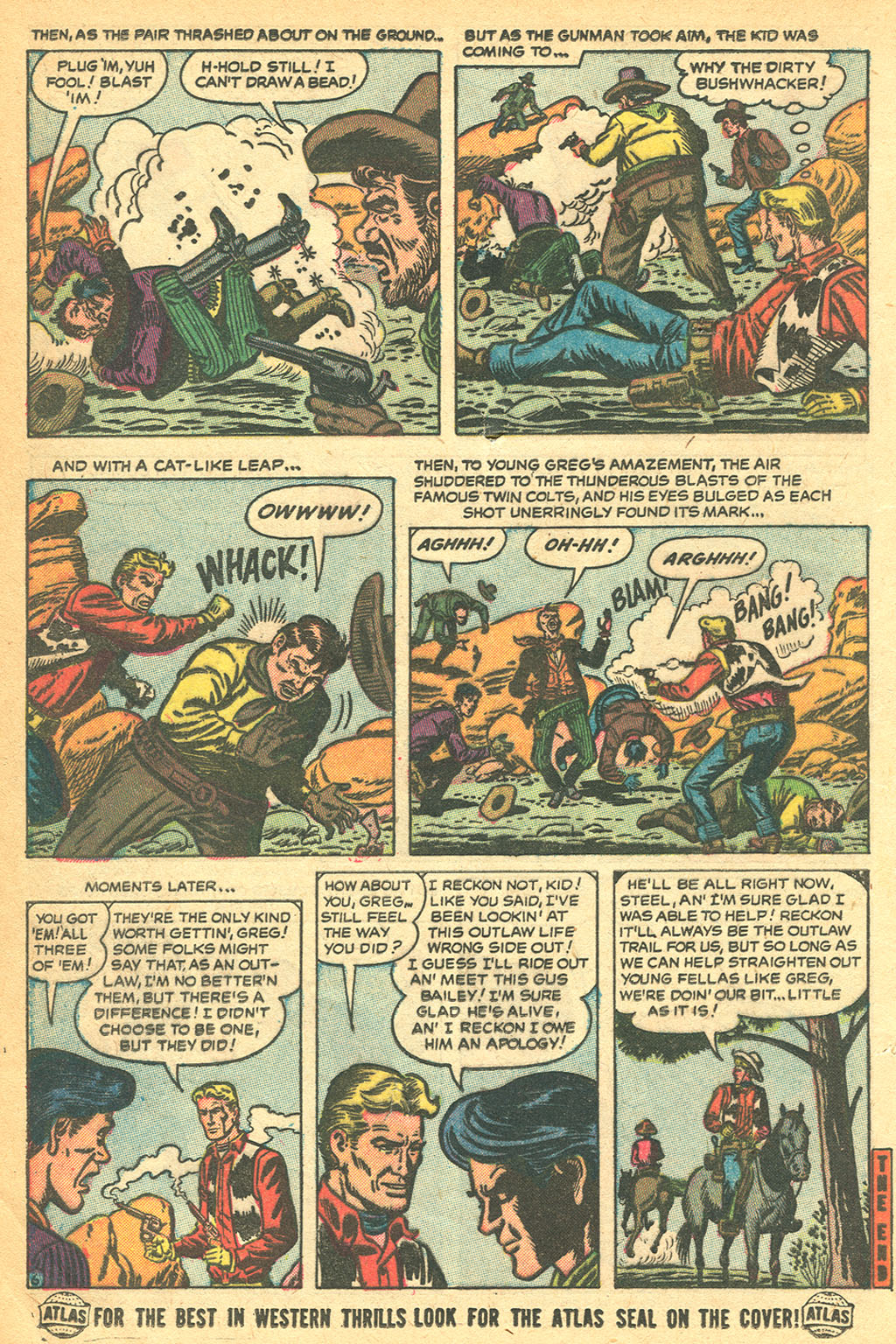 Read online Kid Colt Outlaw comic -  Issue #39 - 16