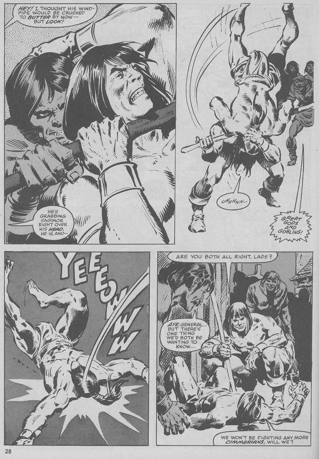 Read online The Savage Sword Of Conan comic -  Issue #51 - 28