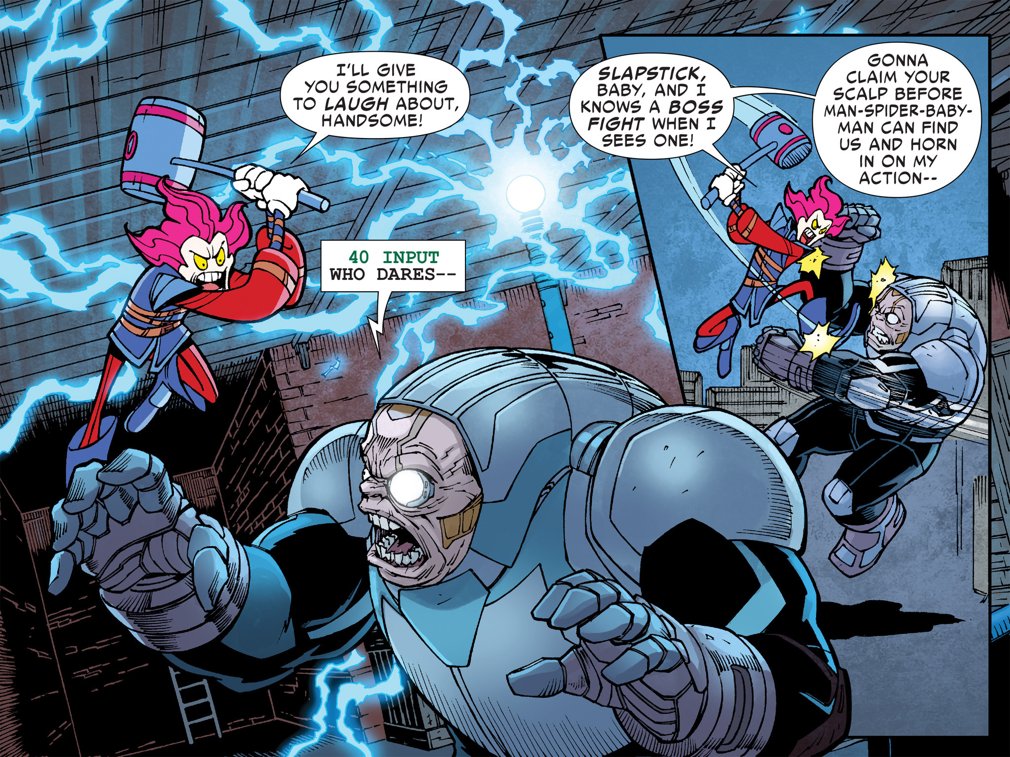 Read online Slapstick Infinite Comic comic -  Issue #1 - 58