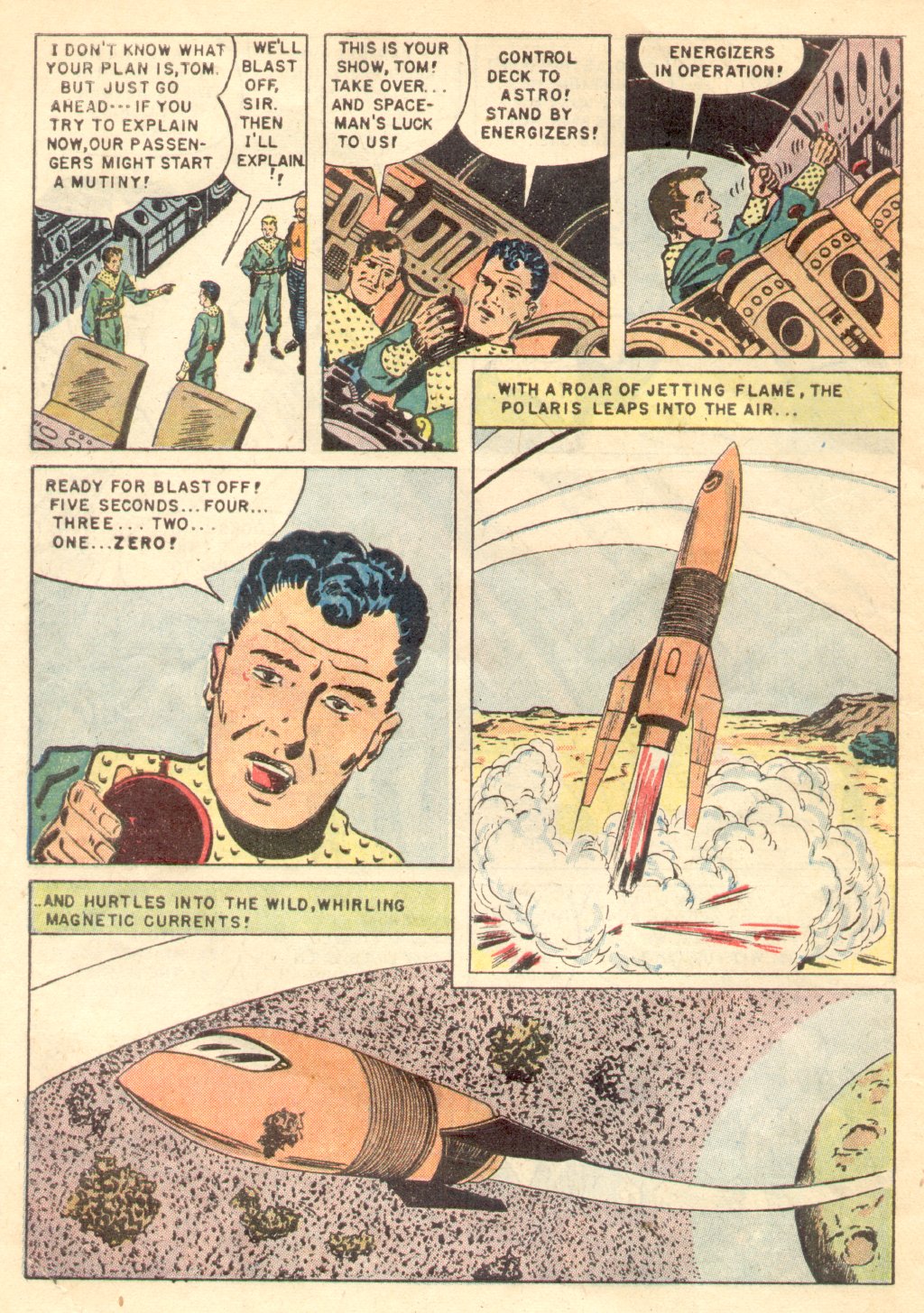 Read online Tom Corbett, Space Cadet comic -  Issue #8 - 34