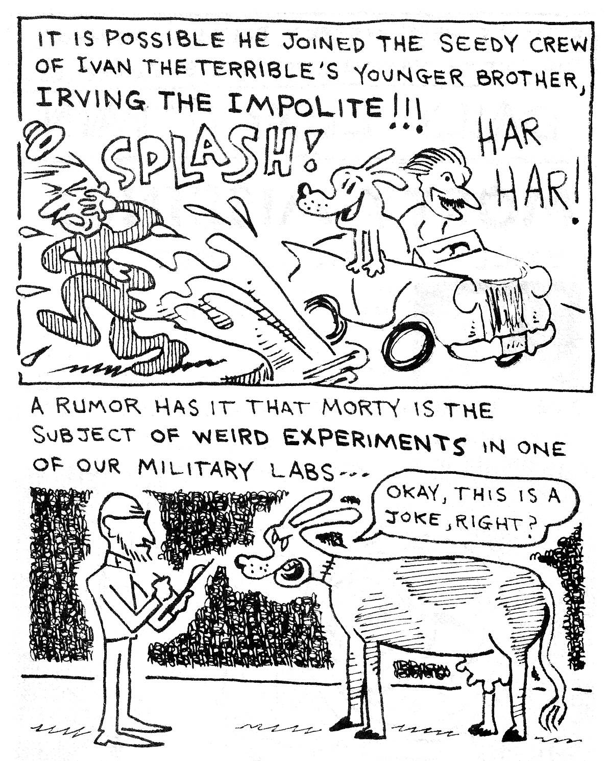 Read online Lordy, Lordy, Where's Mr. Morty? comic -  Issue # Full - 5