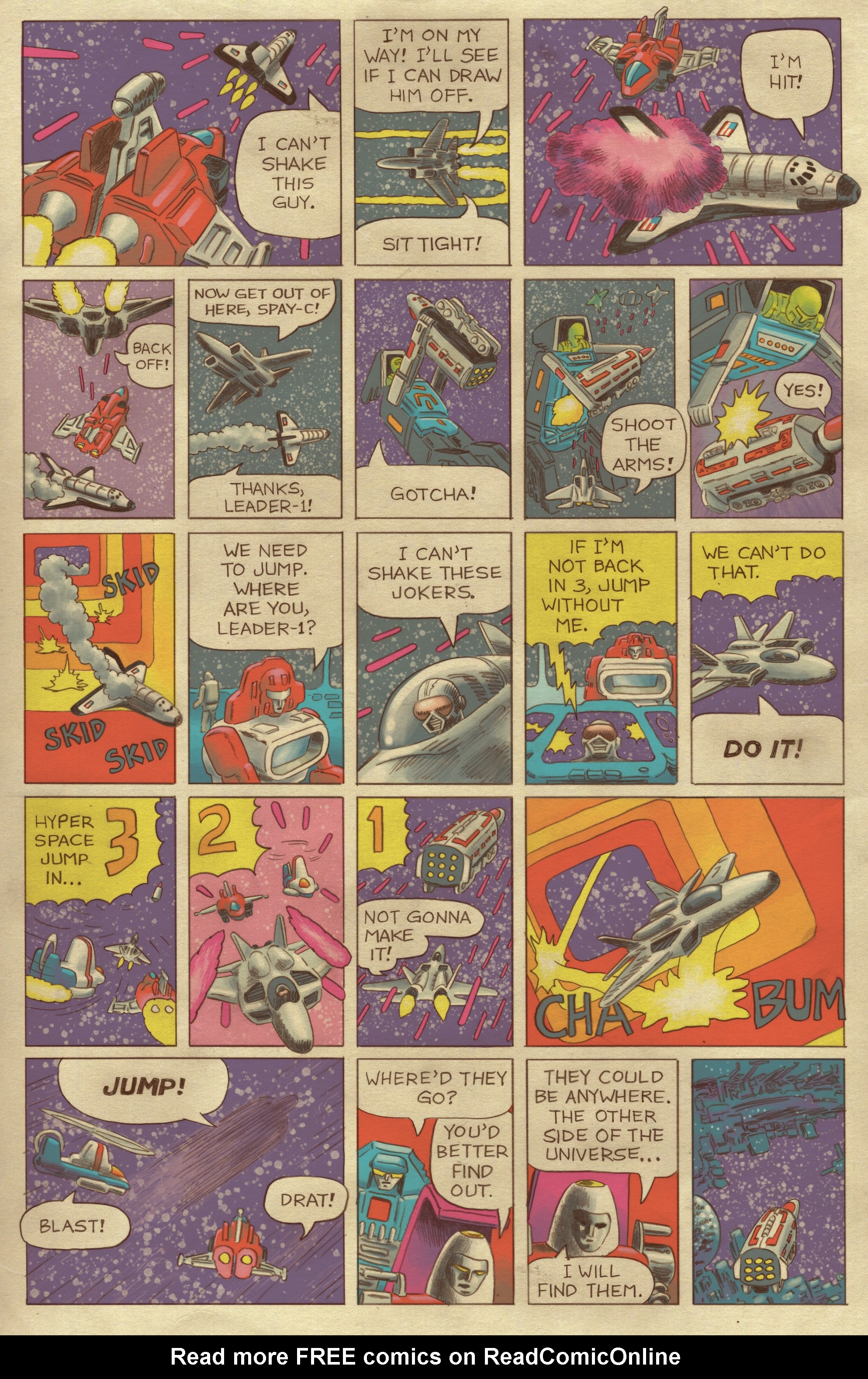 Read online Go-Bots comic -  Issue #3 - 19