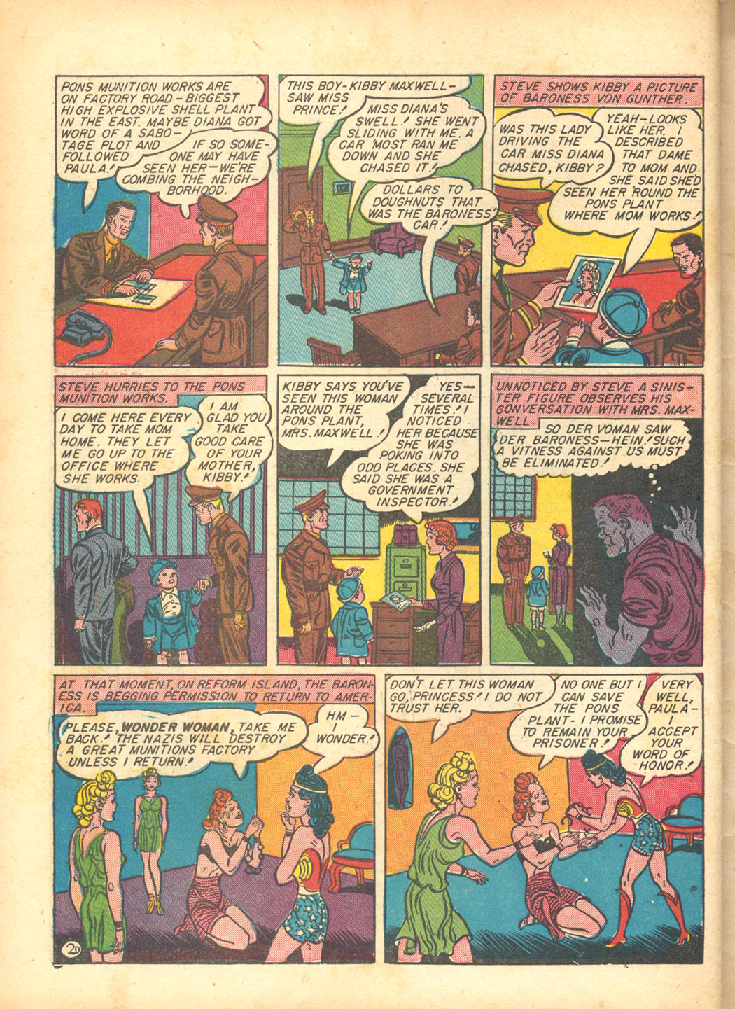 Read online Wonder Woman (1942) comic -  Issue #3 - 56