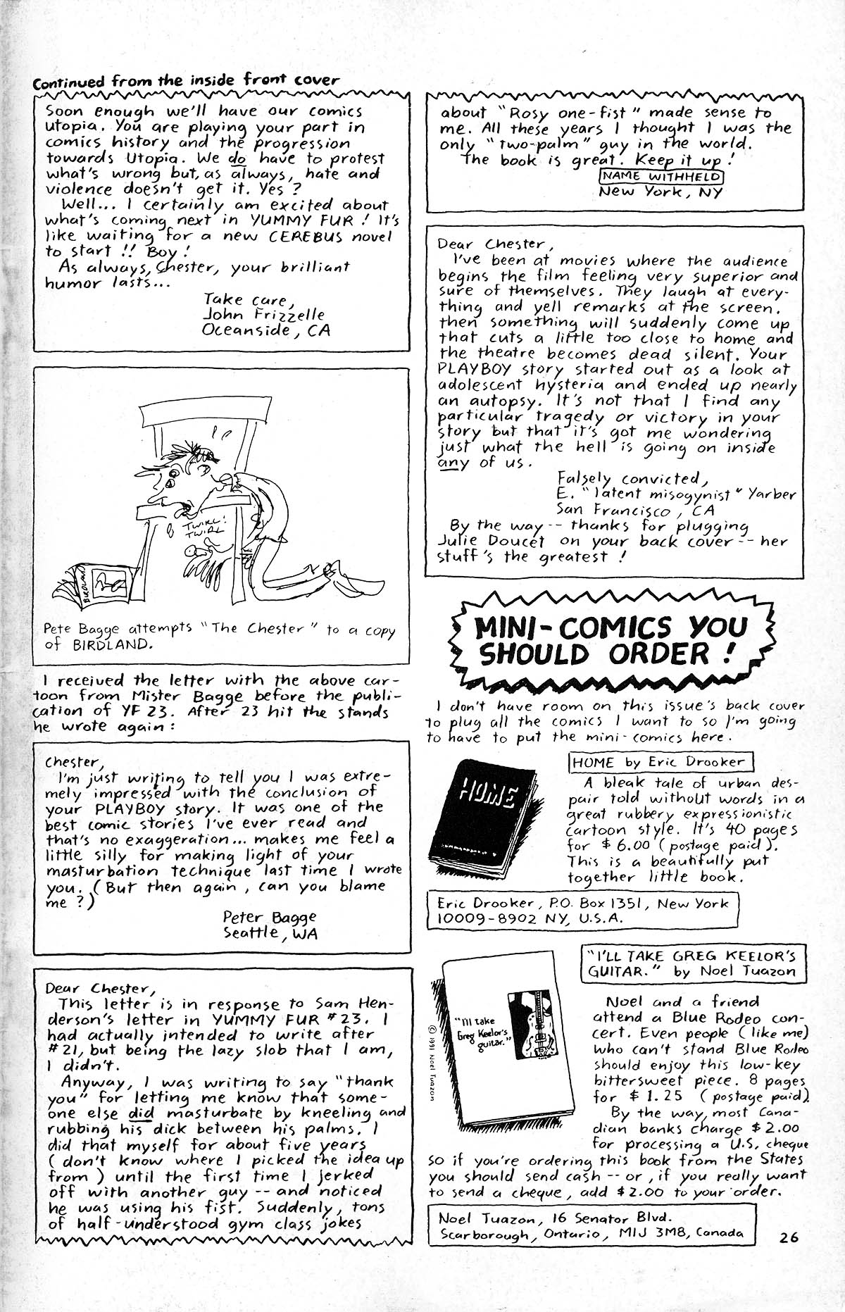 Read online Yummy Fur comic -  Issue #24 - 27