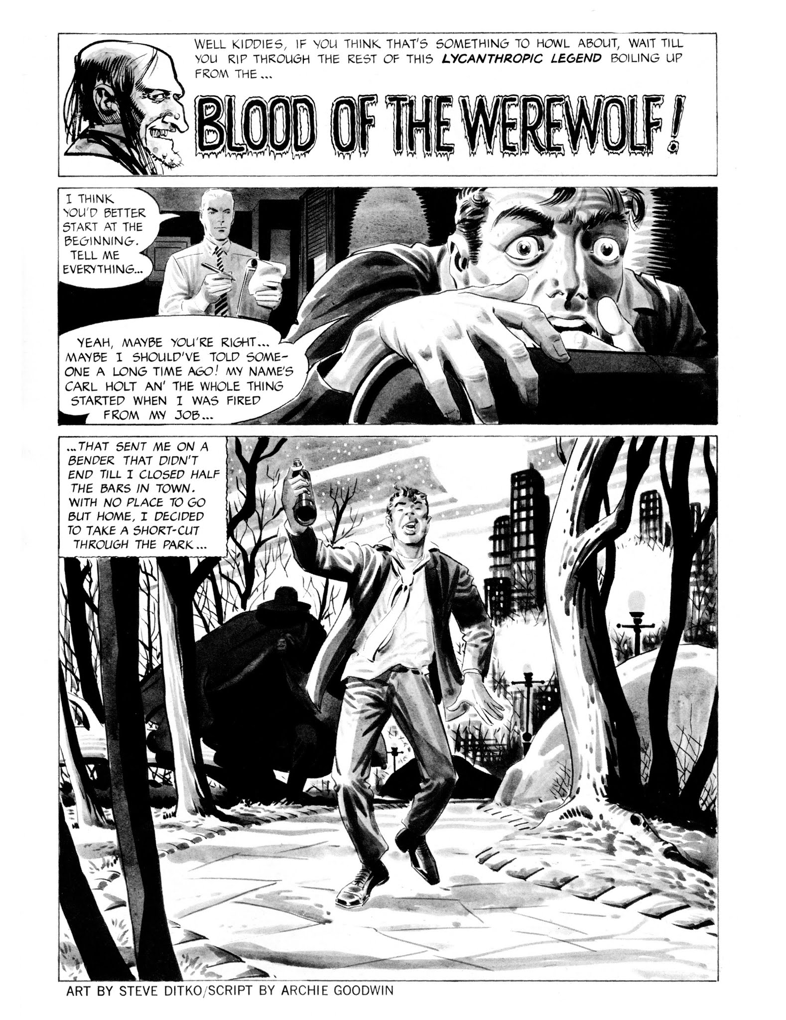 Read online Creepy Presents Steve Ditko comic -  Issue # TPB - 39