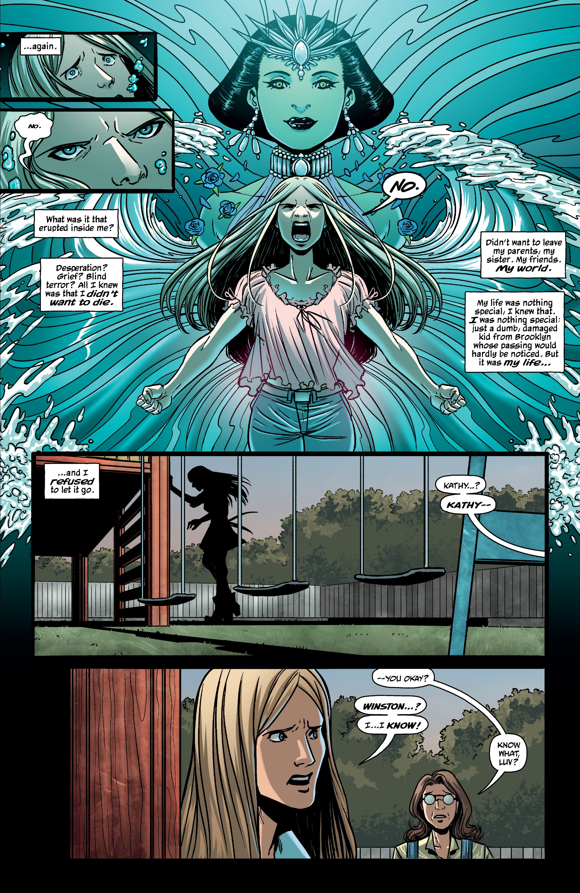 Read online The Girl In The Bay comic -  Issue #4 - 7