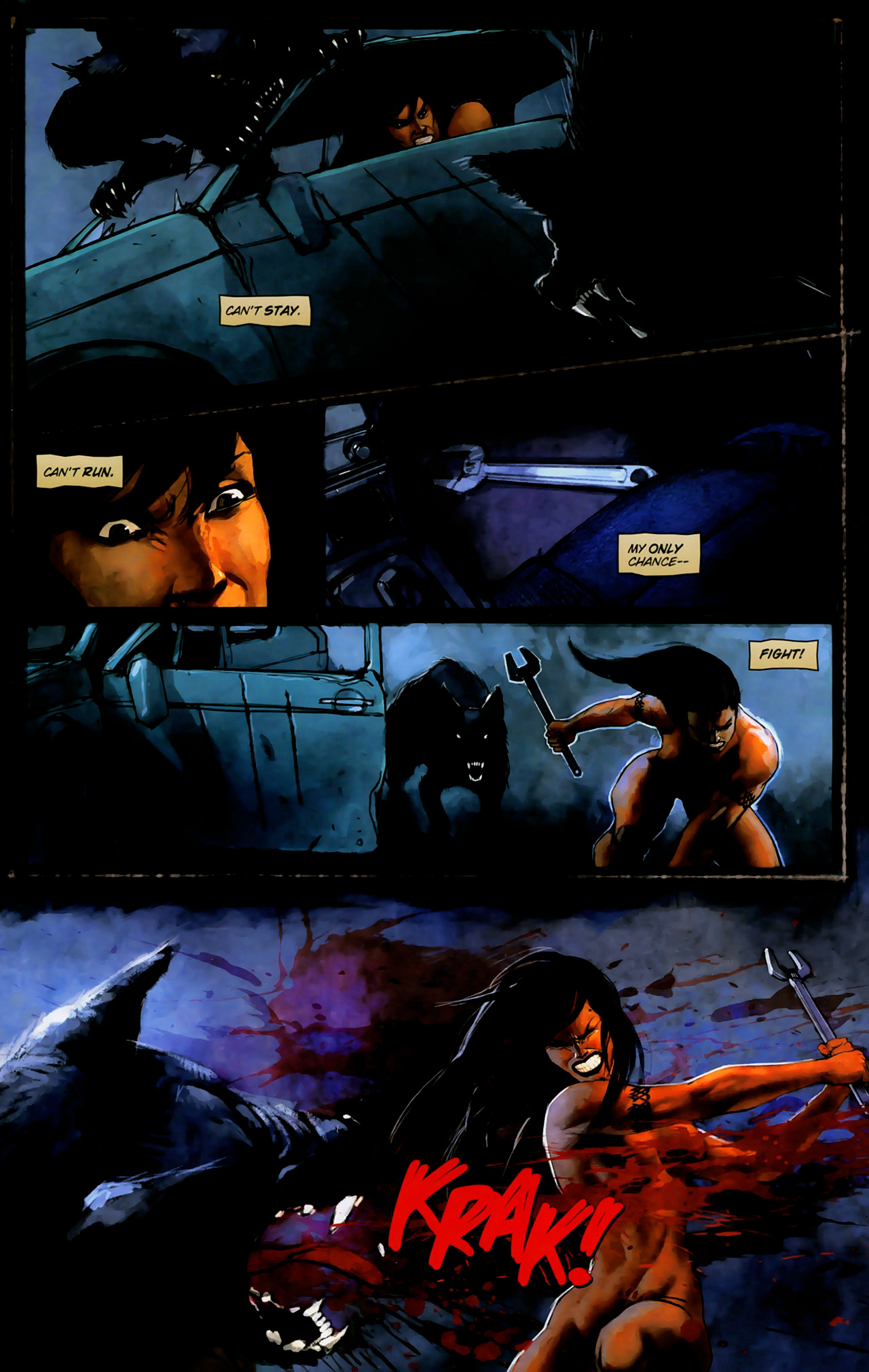 Read online Patricia Briggs' Mercy Thompson:  Homecoming comic -  Issue #1 - 6