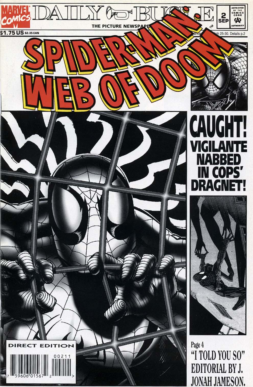 Read online Spider-Man: Web of Doom comic -  Issue #2 - 1