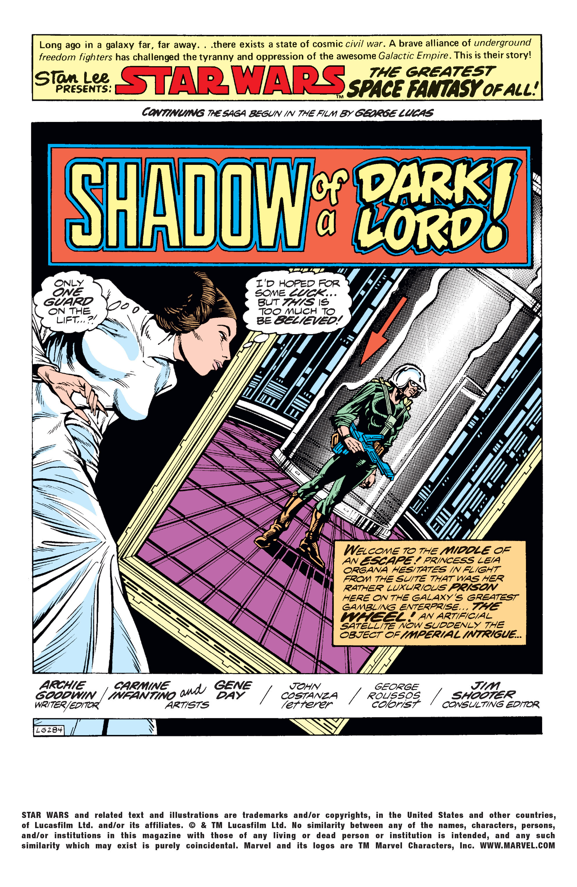 Read online Star Wars (1977) comic -  Issue #21 - 2