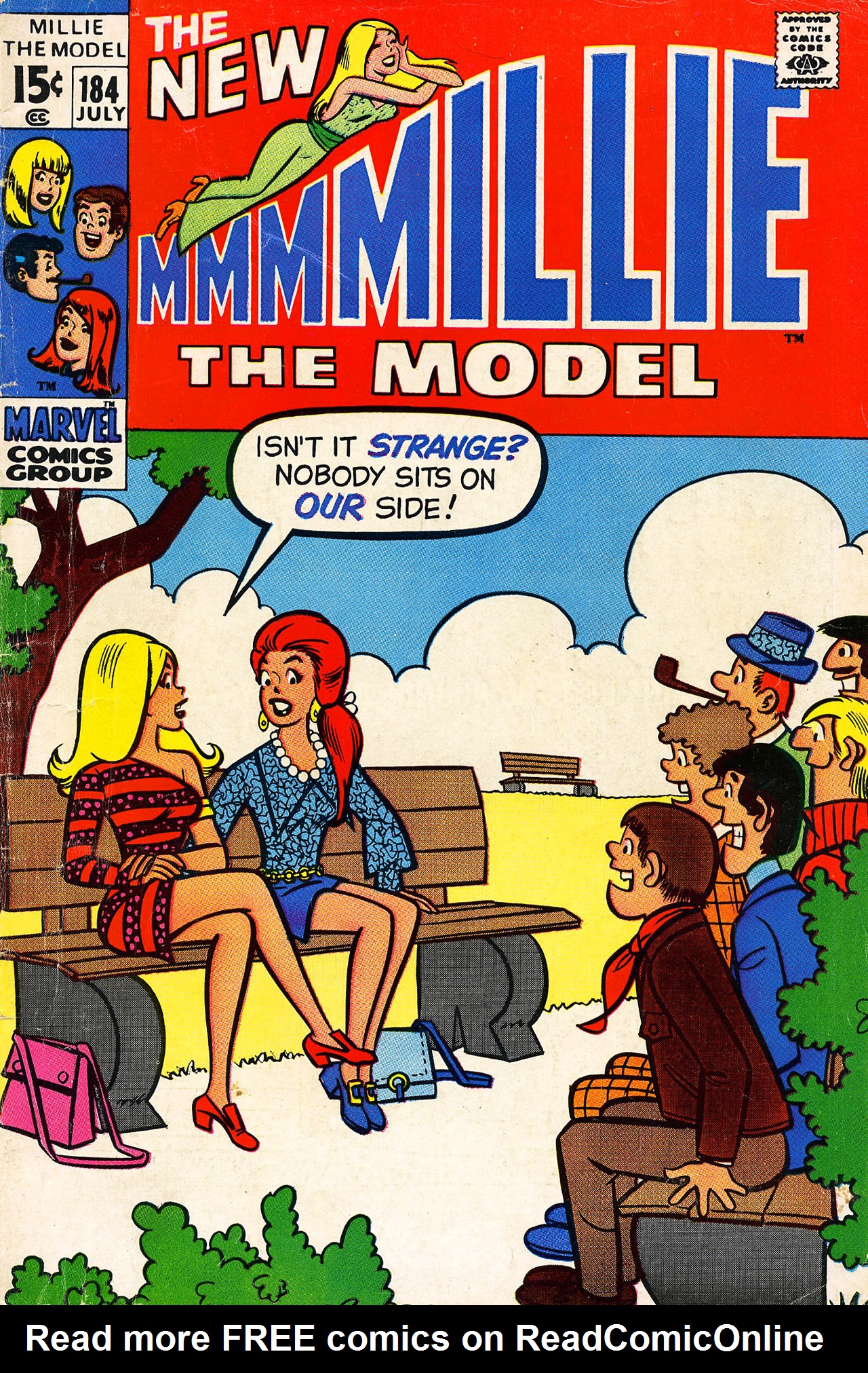 Read online Millie the Model comic -  Issue #184 - 1