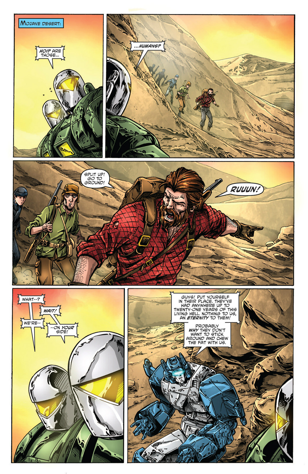 Read online The Transformers: Regeneration One comic -  Issue #82 - 23