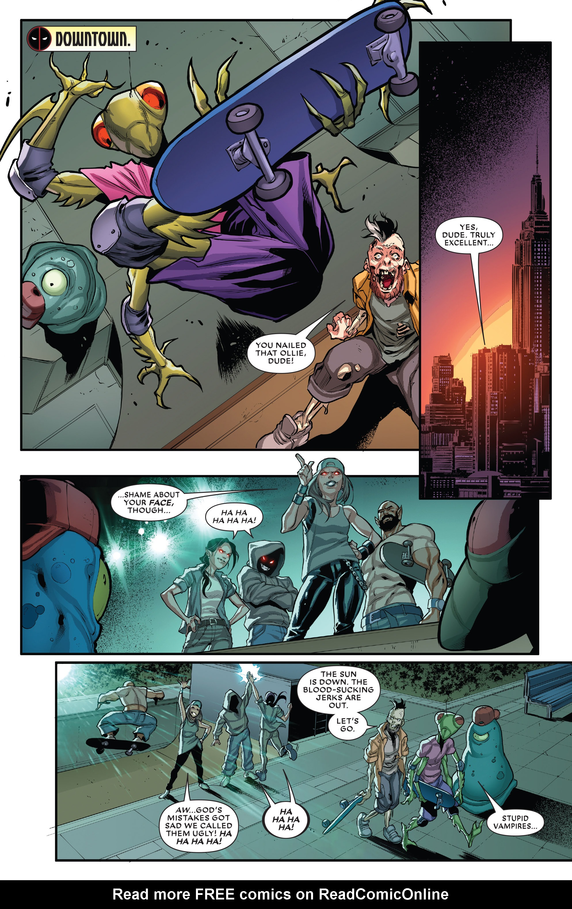 Read online Deadpool & the Mercs For Money [II] comic -  Issue #10 - 11