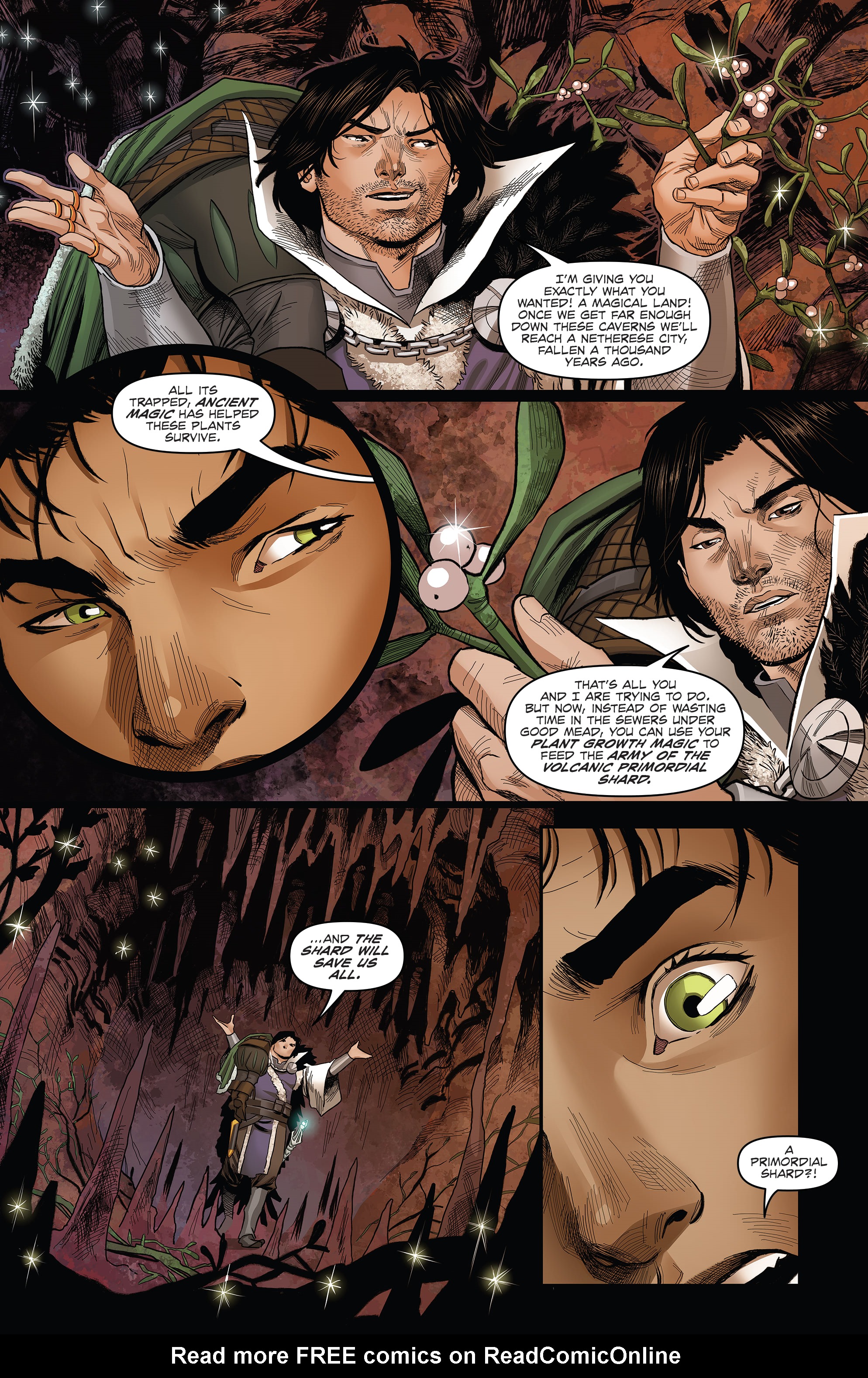 Read online Dungeons & Dragons: At the Spine of the World comic -  Issue #3 - 10