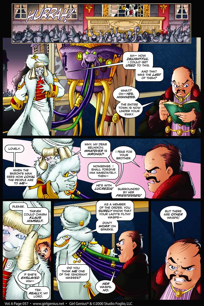 Read online Girl Genius (2002) comic -  Issue #6 - 58