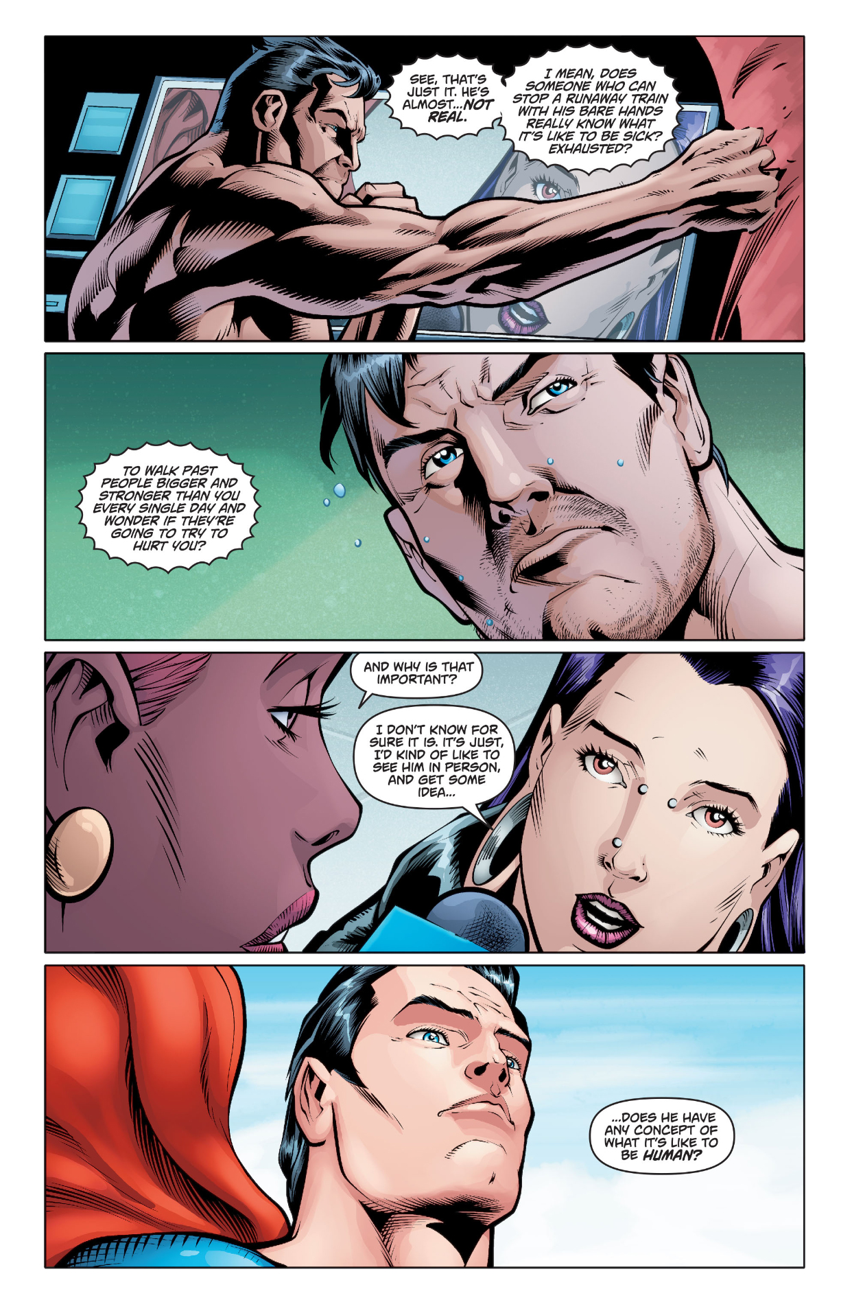 Read online Batman v Superman: Dawn of Justice - Upstairs/Downstairs comic -  Issue # Full - 9