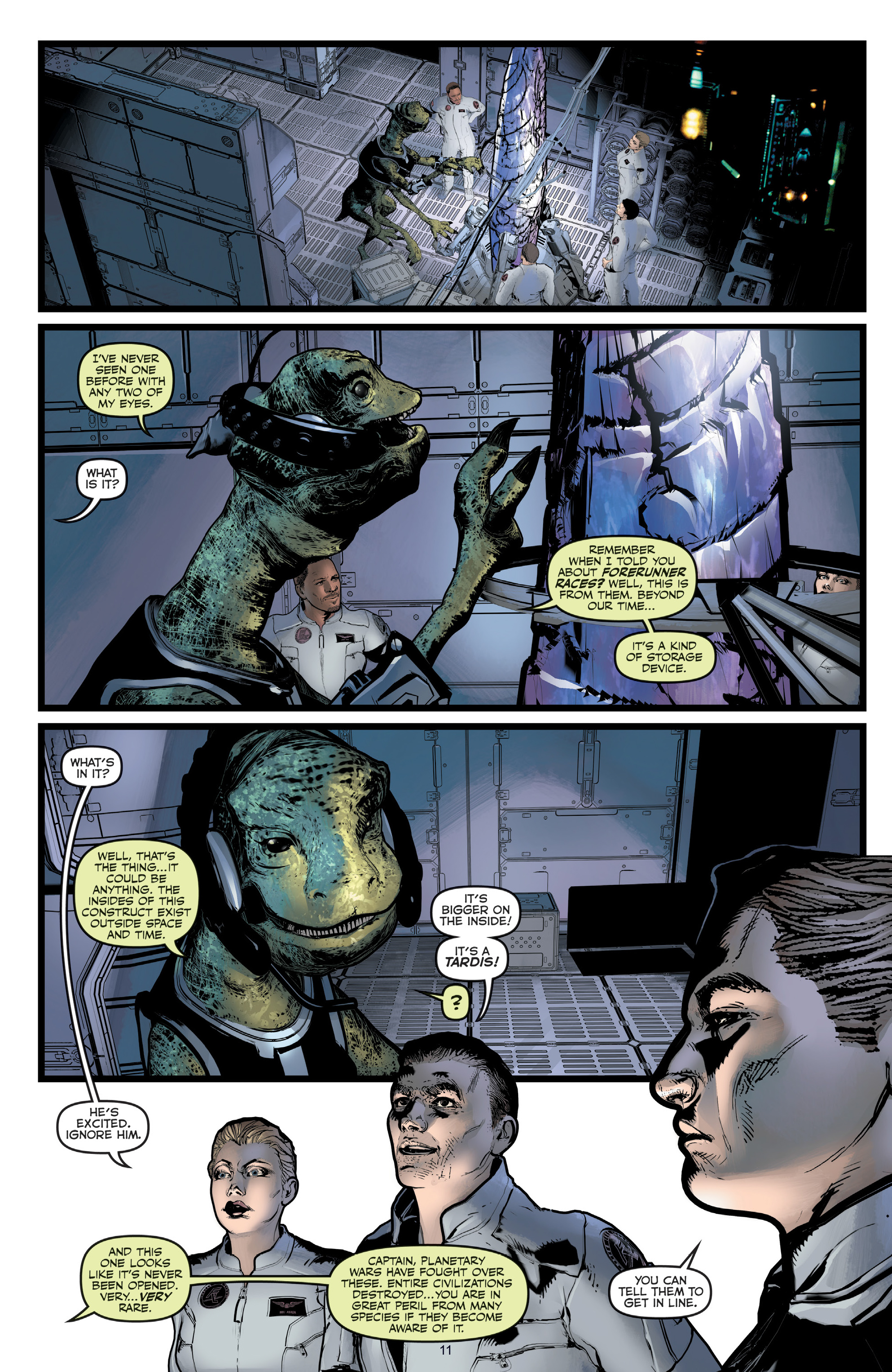 Read online Faster than Light comic -  Issue #9 - 13