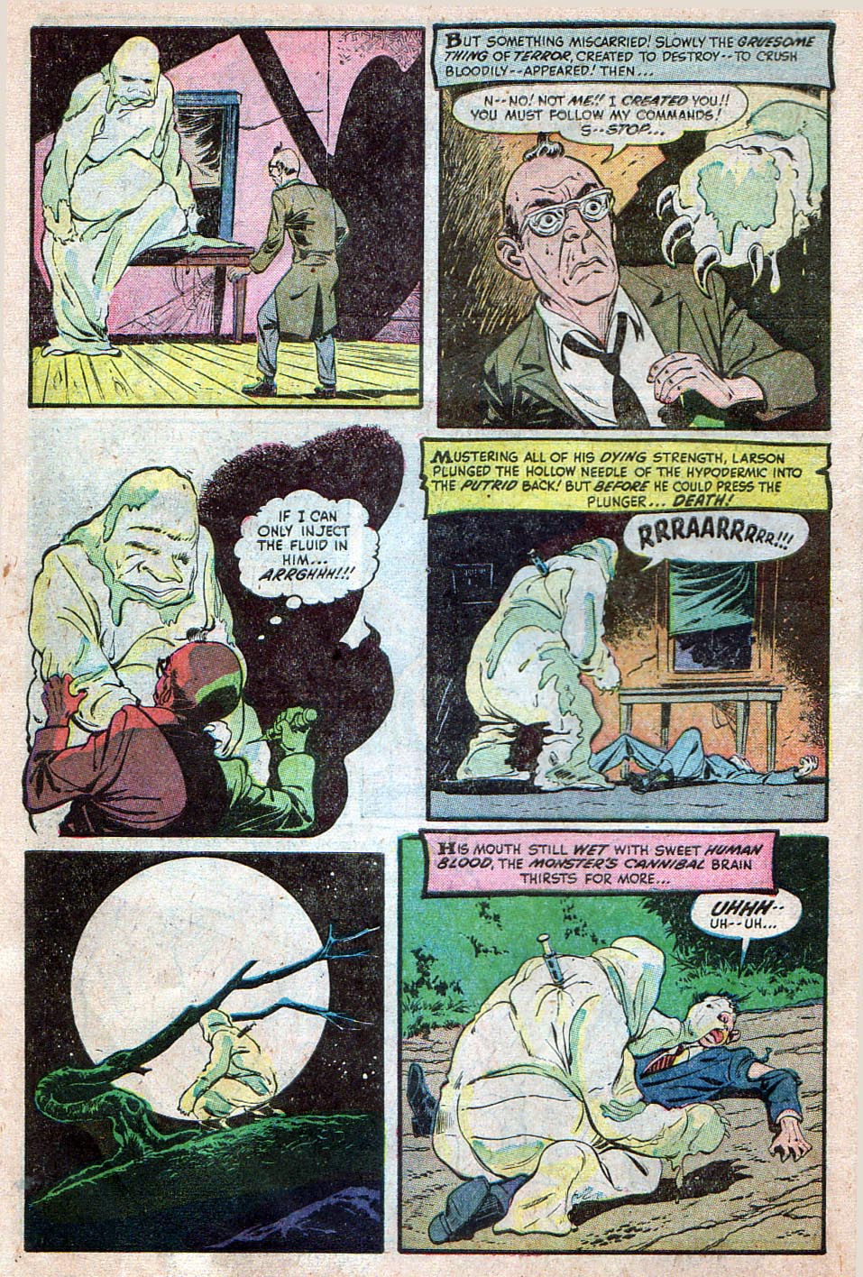 Read online Chamber of Chills (1951) comic -  Issue #6 - 7