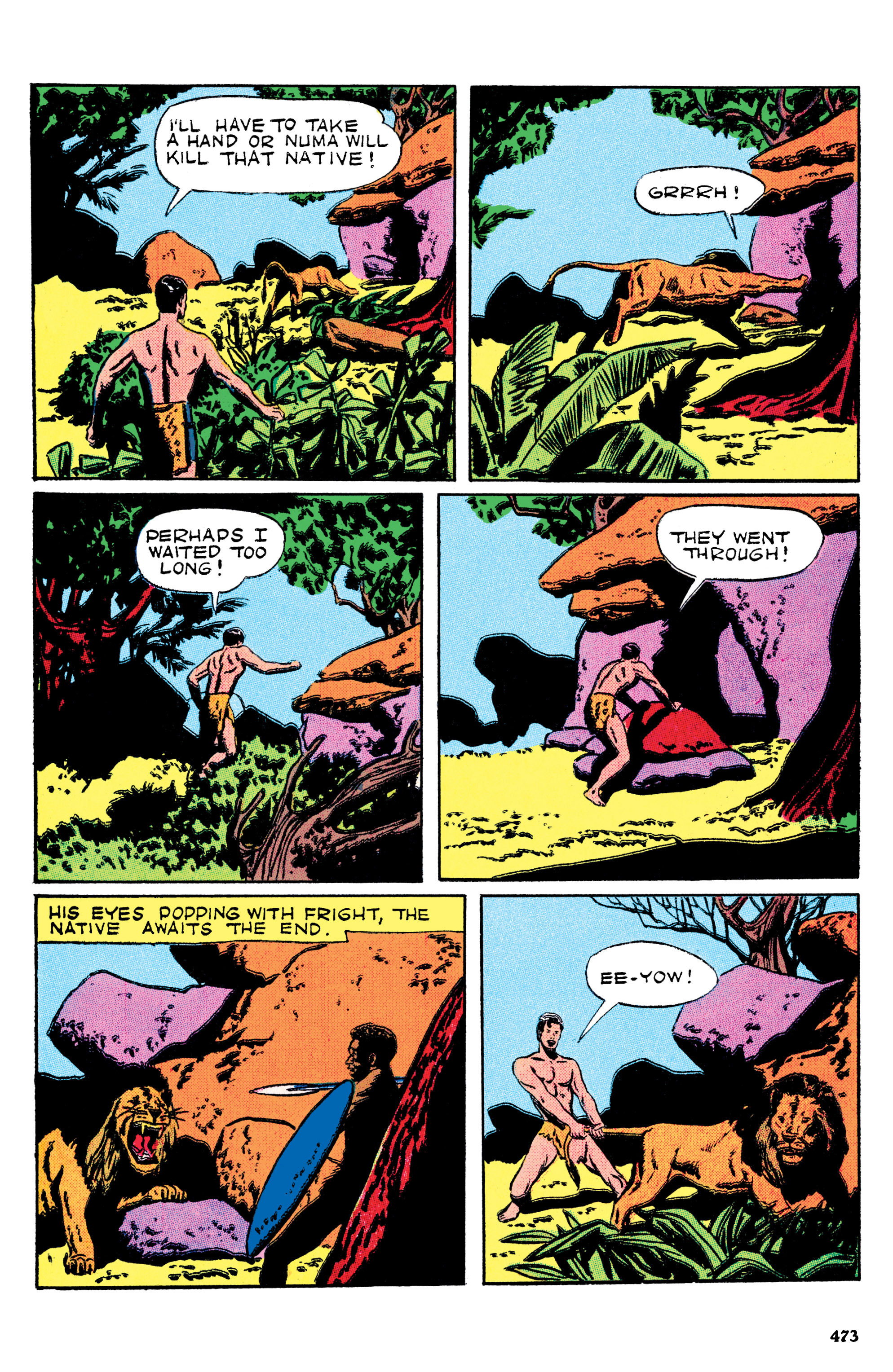 Read online Edgar Rice Burroughs Tarzan: The Jesse Marsh Years Omnibus comic -  Issue # TPB (Part 5) - 75