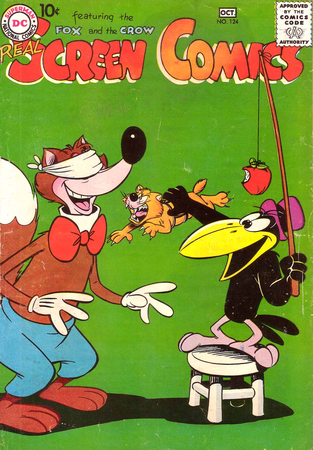 Read online Real Screen Comics comic -  Issue #124 - 1