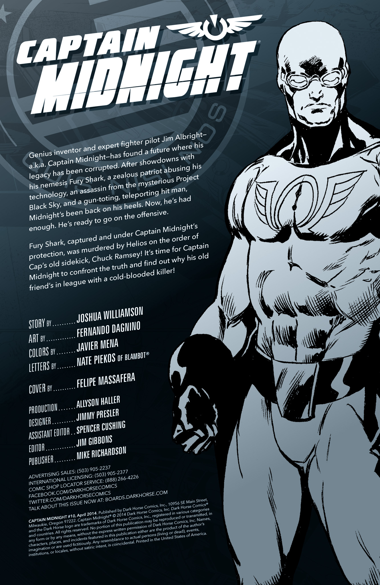 Read online Captain Midnight comic -  Issue #10 - 2