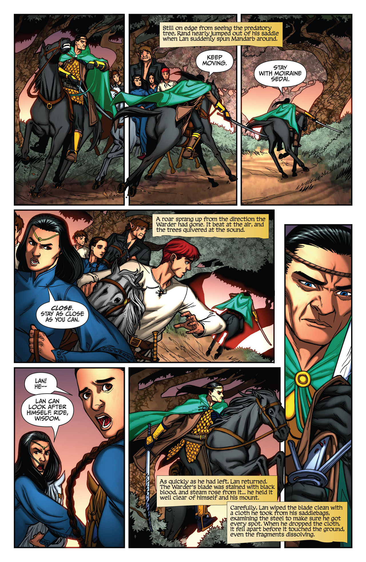Read online Robert Jordan's Wheel of Time: The Eye of the World comic -  Issue #33 - 6