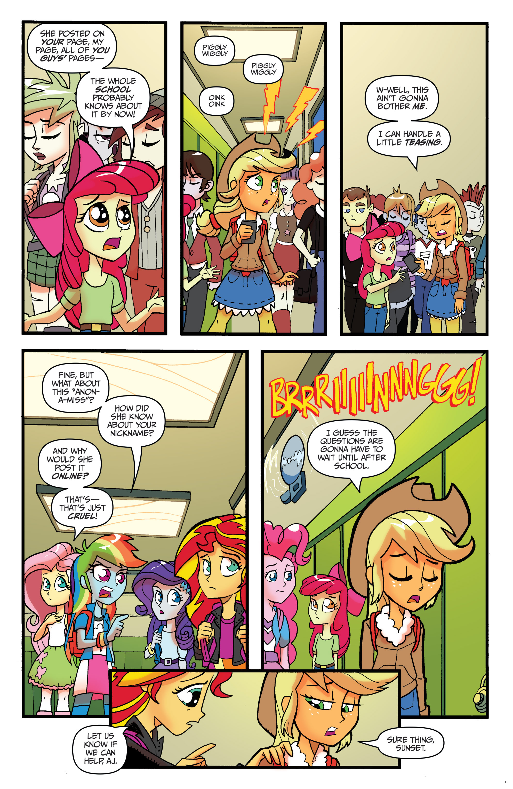Read online My Little Pony: Equestria Girls Holiday Special 2014 comic -  Issue # Full - 19