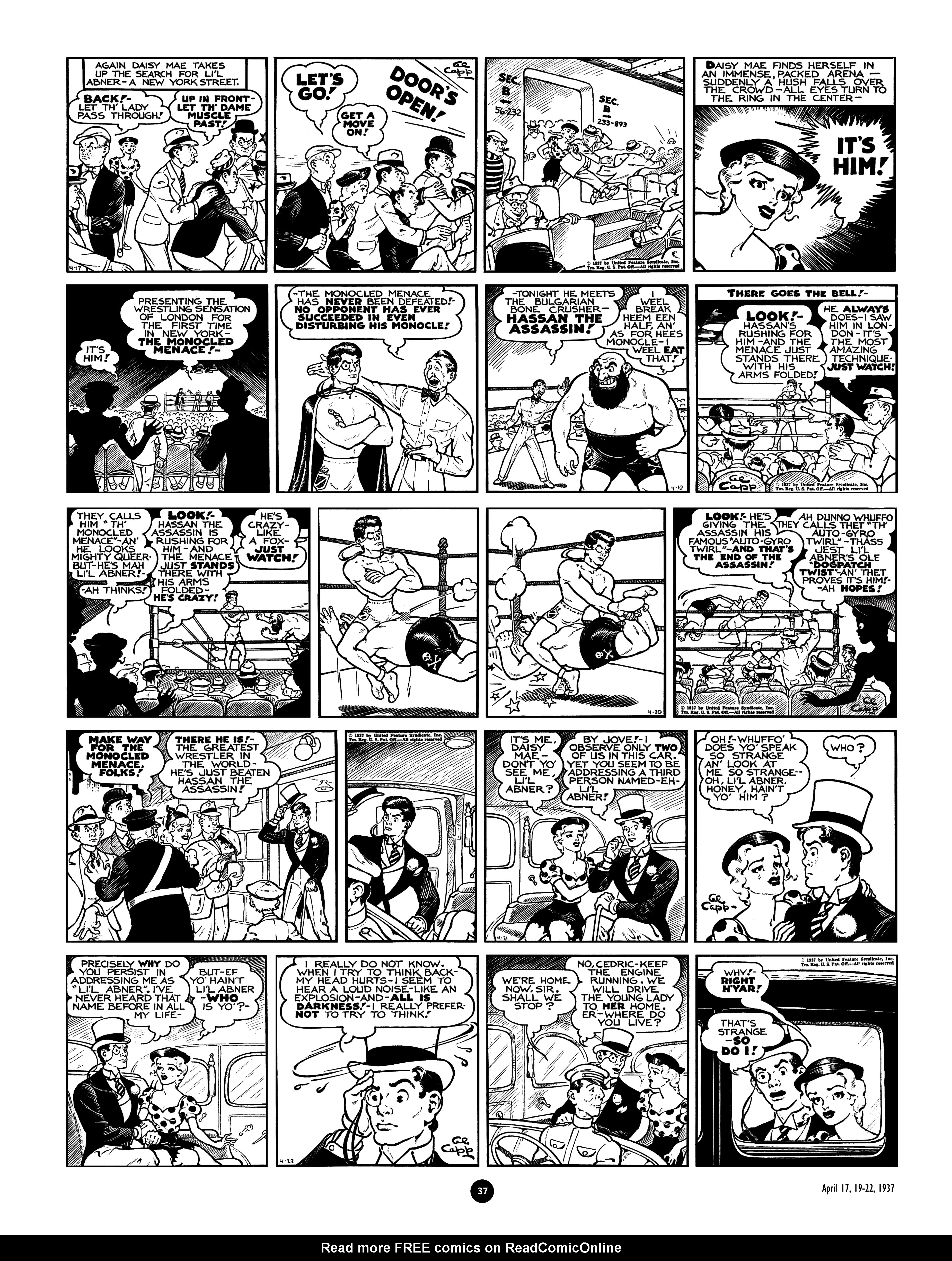Read online Al Capp's Li'l Abner Complete Daily & Color Sunday Comics comic -  Issue # TPB 2 (Part 1) - 38