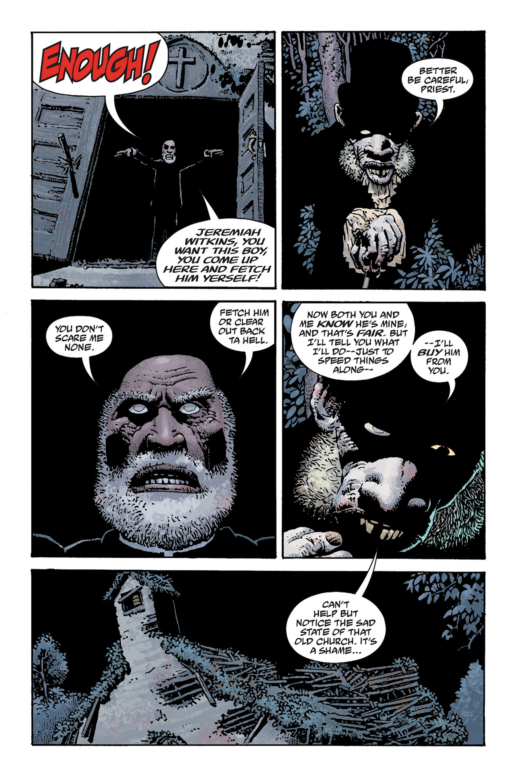 Read online Hellboy: The Crooked Man and Others comic -  Issue # TPB - 62