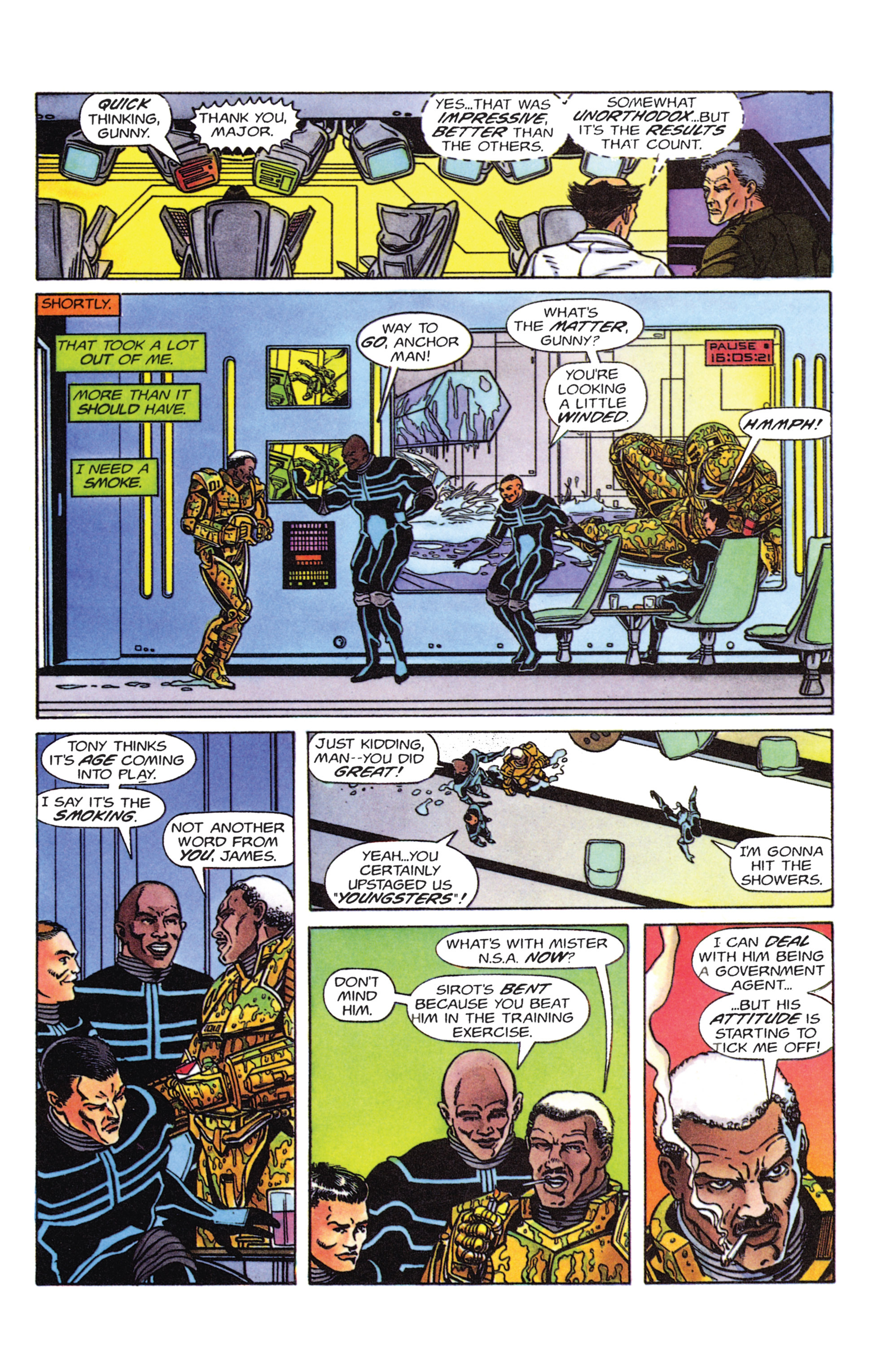 Read online Armorines comic -  Issue #1 - 8