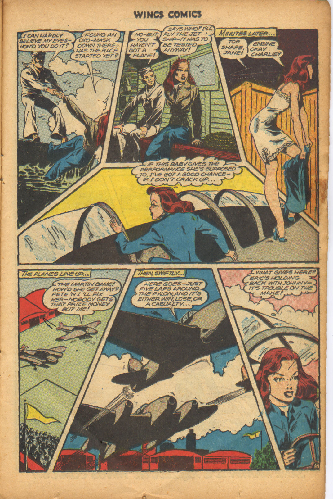 Read online Wings Comics comic -  Issue #70 - 17