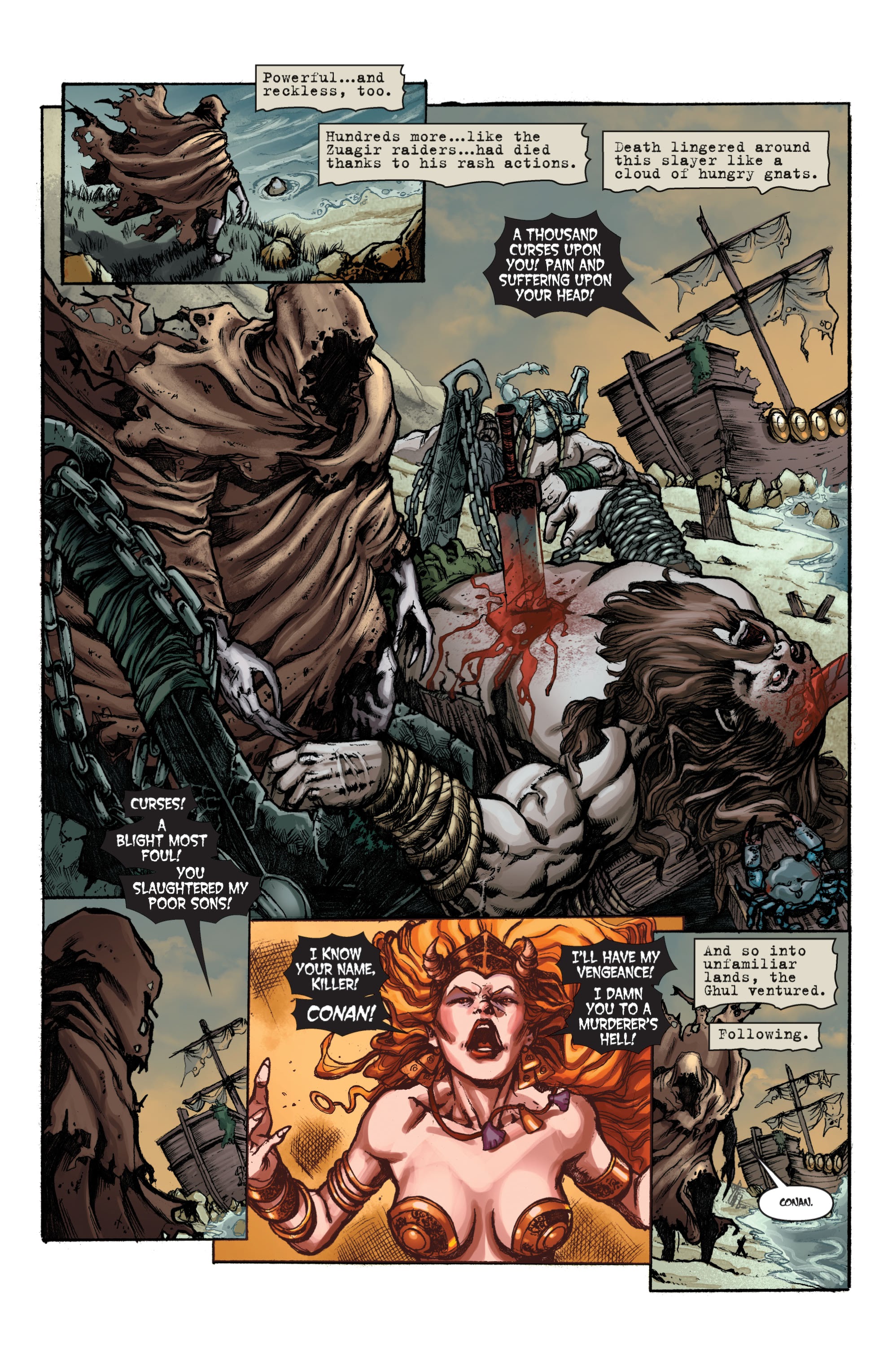 Read online Conan Chronicles Epic Collection comic -  Issue # TPB Blood In His Wake (Part 3) - 5