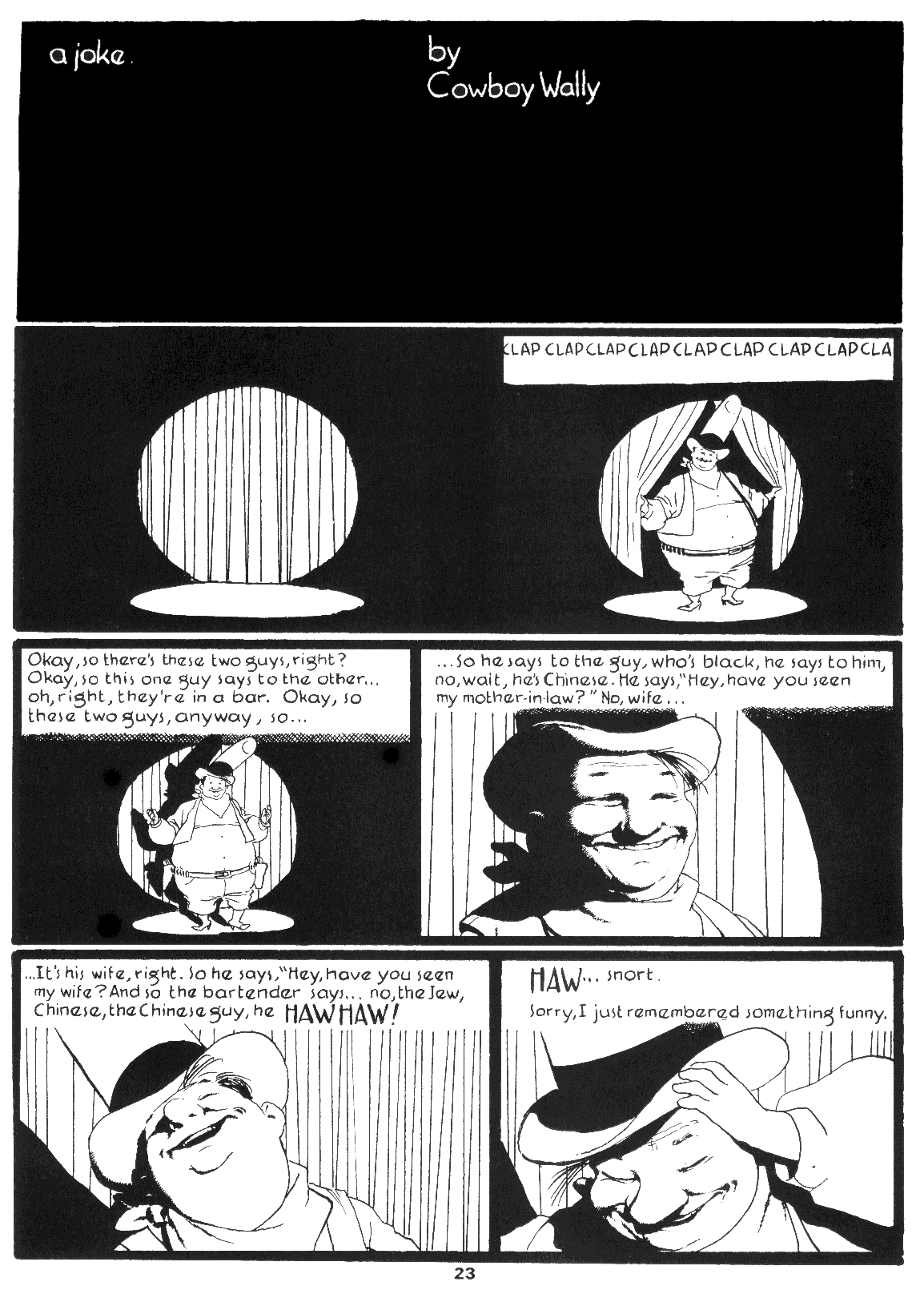 Read online The Cowboy Wally Show comic -  Issue # TPB - 25