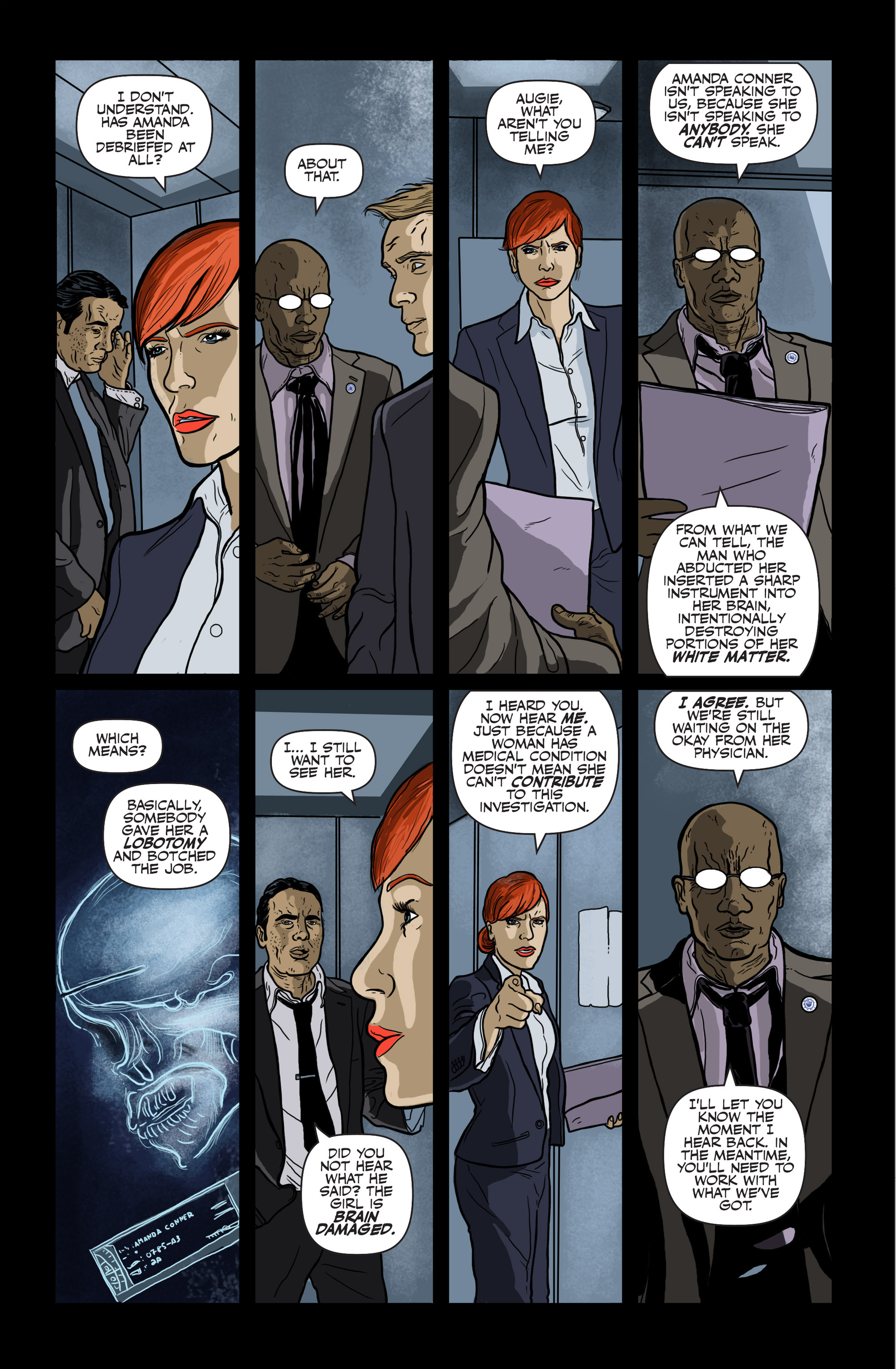 Read online Missing: A Kim Willows Mystery comic -  Issue #1 - 10